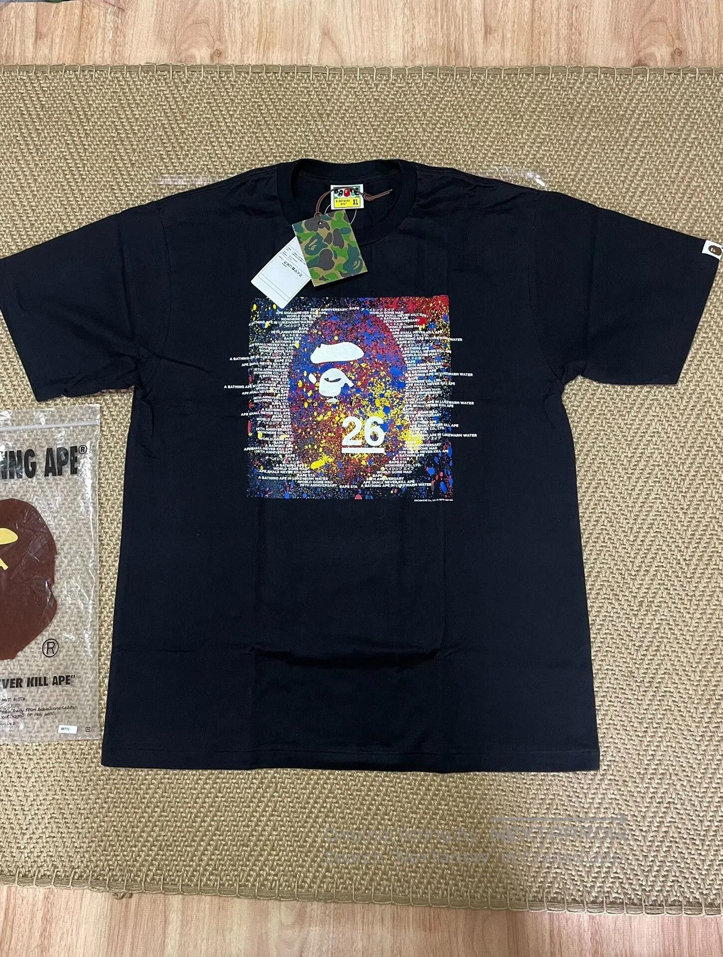 Bape BAPE 26th Anniversary Limited Ape Head T. Size US XL / EU 56 / 4 - 1 Thumbnail