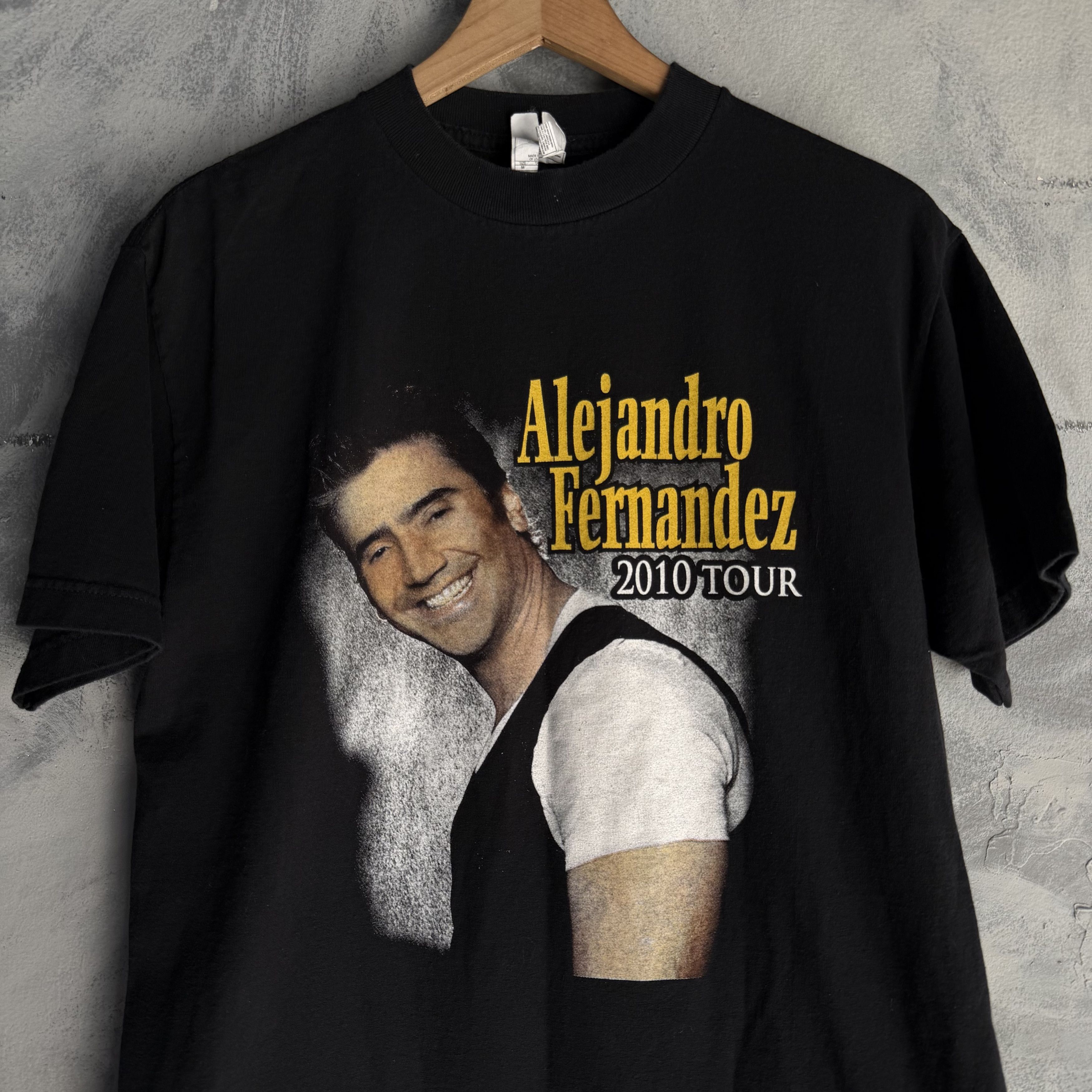 AAA Vtg Alejandro Fernandez T Shirt M Solis J Sebastian Size US M / EU 48-50 / 2 - 1 Thumbnail