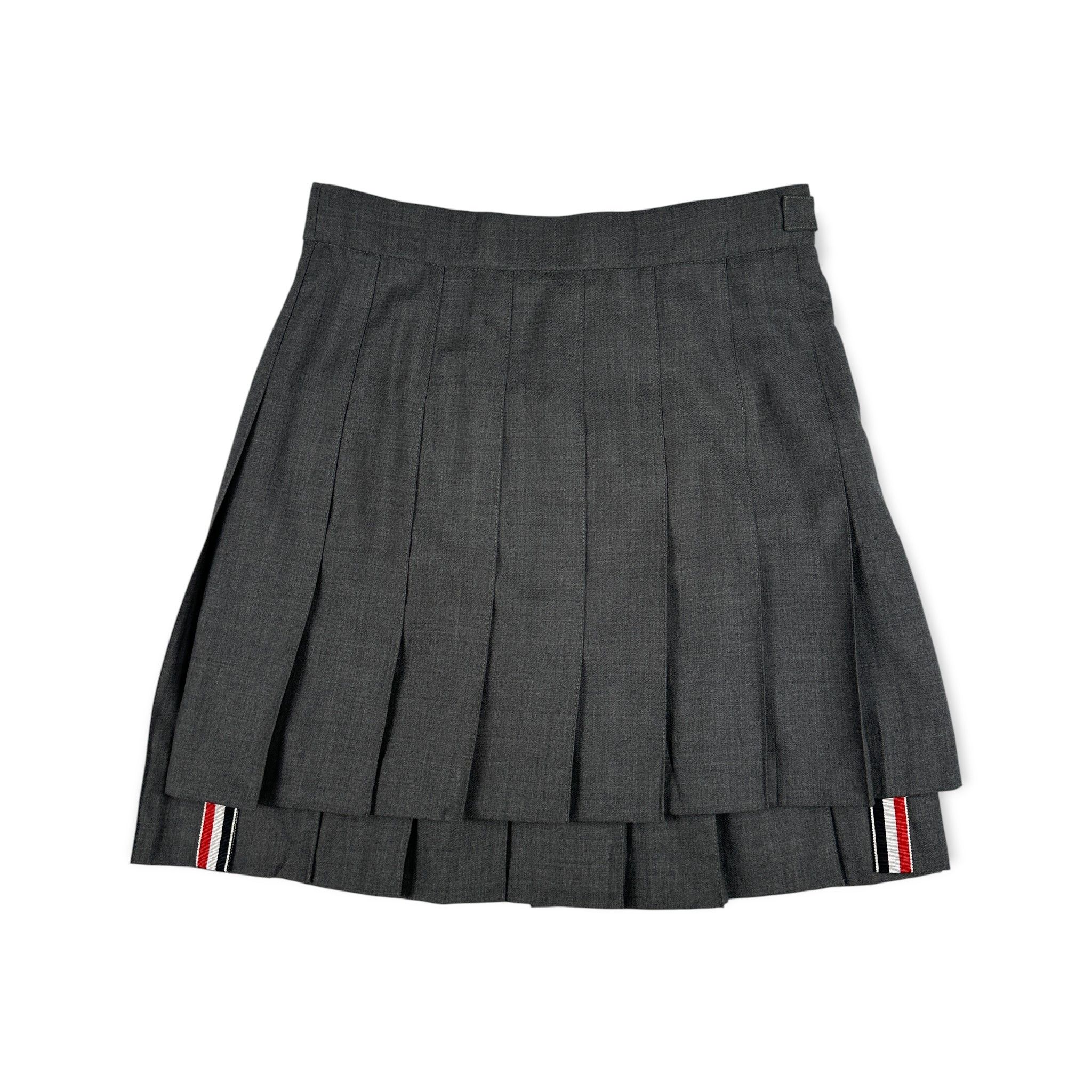 Thom Browne RWB Tab Pleated Mini Skirt Size 27" / US 4 / IT 40 - 1 Thumbnail