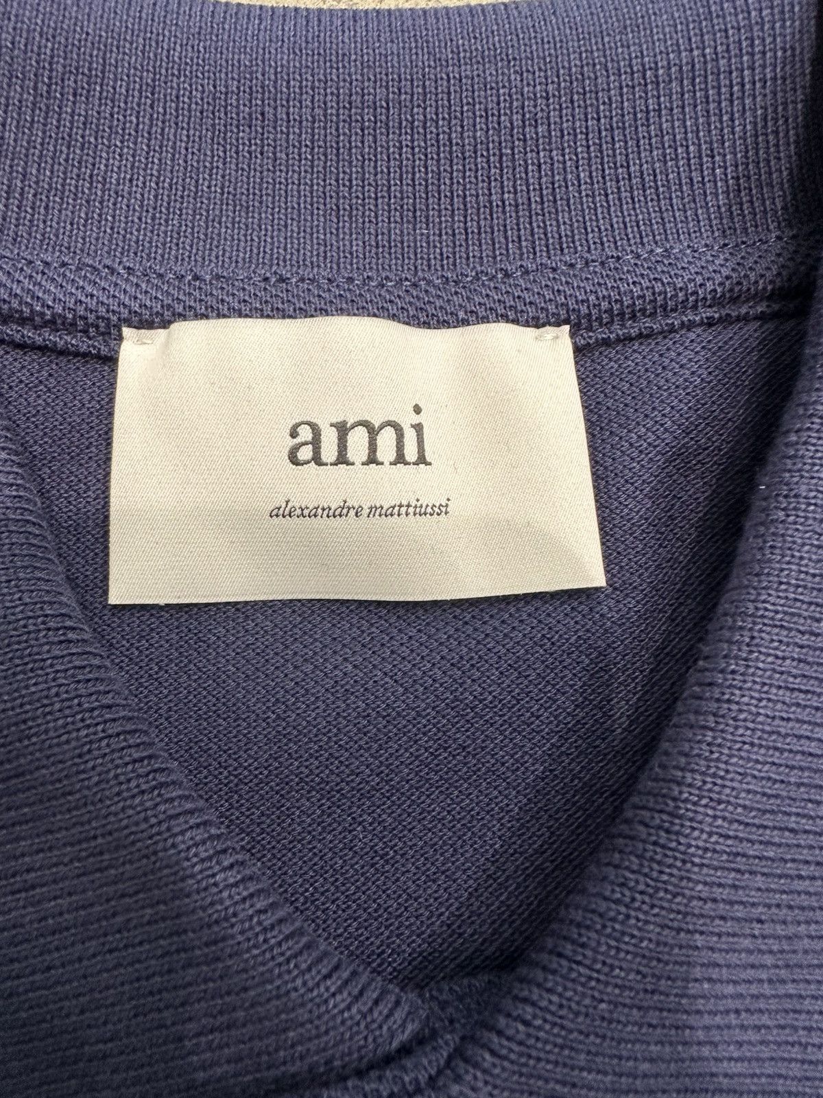 AMI AMI - ADC Polo Night Blue Size US XL / EU 56 / 4 - 2 Thumbnail