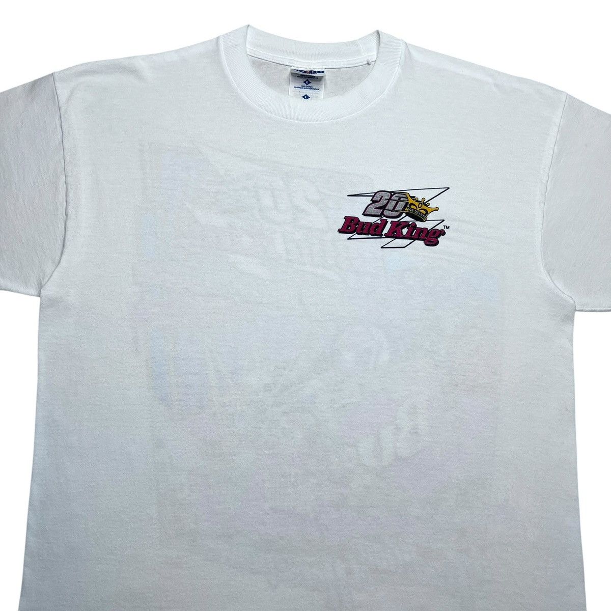 Budweiser Vintage 1998 Budweiser Racing Kenny Bernstein Graphic TShirt Size US L / EU 52-54 / 3 - 5 Thumbnail