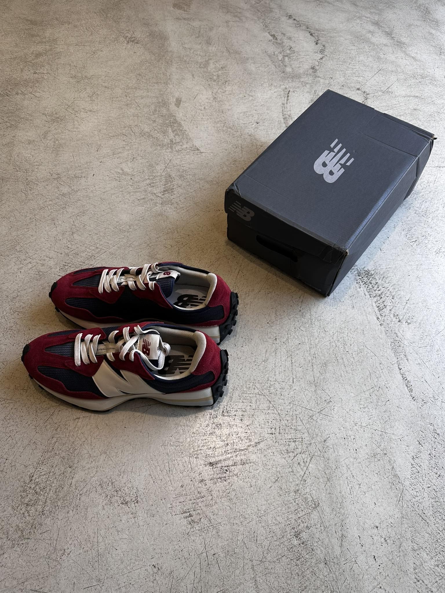 New Balance New Balance MS327MR Red Blue White US 11 / EU 45 Size US 11 / EU 44 - 4 Thumbnail