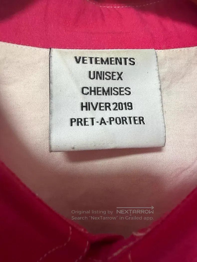 Vetements VETEMENTS shirt Size US XS / EU 42 / 0 - 6 Thumbnail
