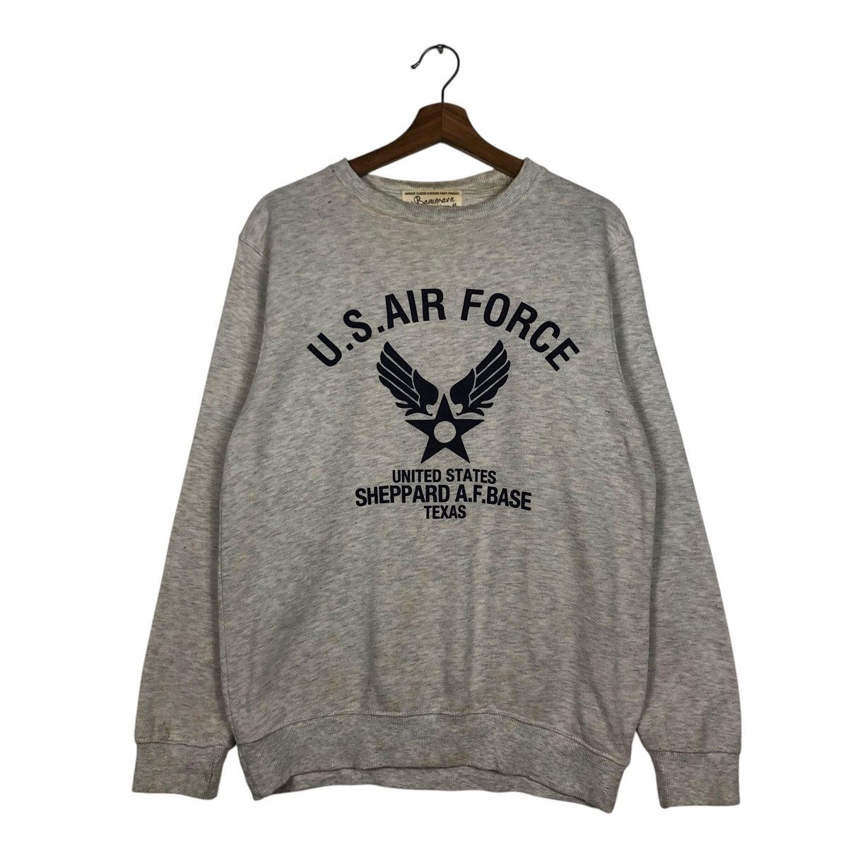 Japanese Brand 📌Vintage Sweatshirt U.S Air Force Big Logo Spell Out Size US M / EU 48-50 / 2 - 2 Thumbnail