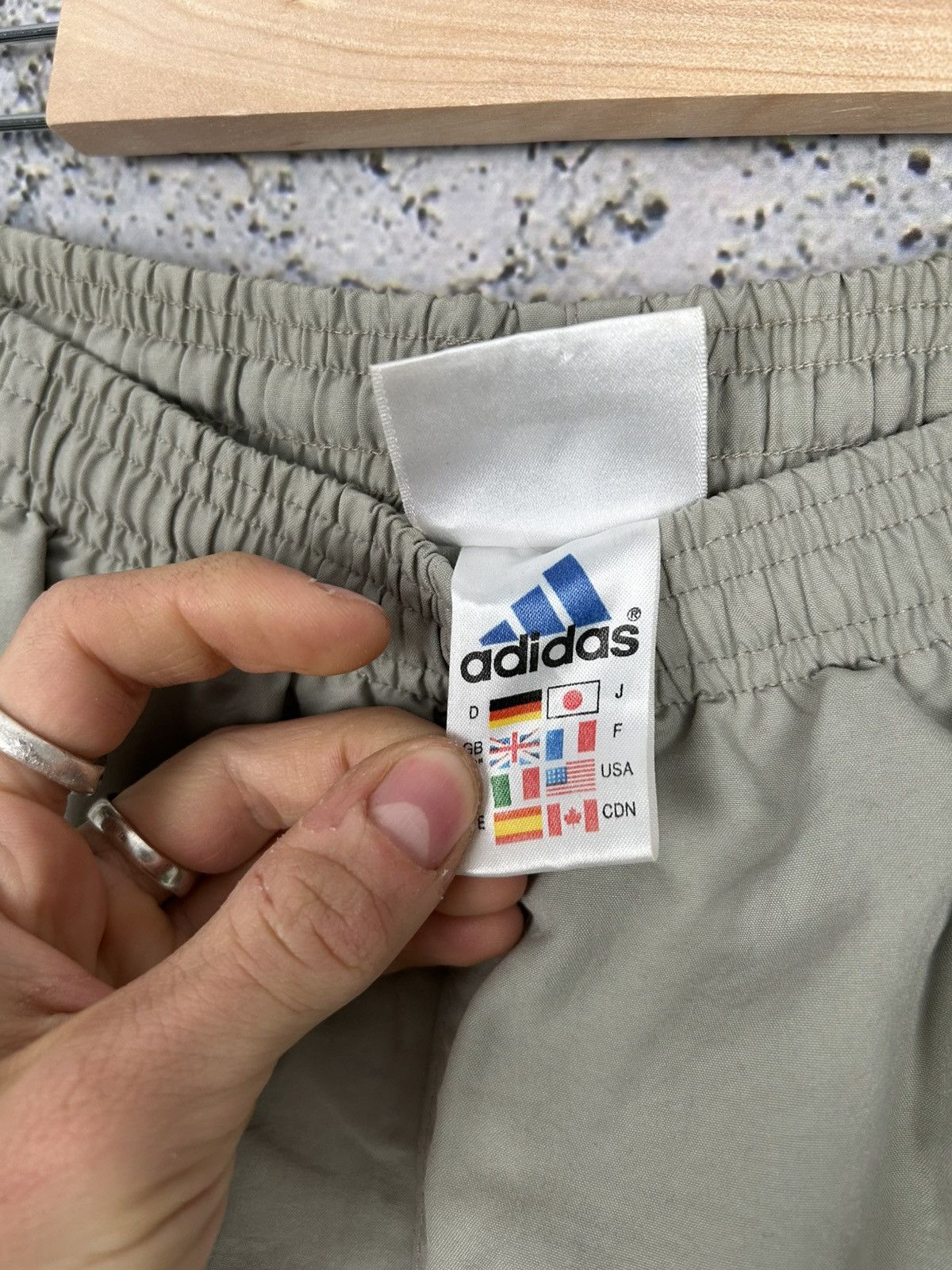 Adidas Vintage Adidas Sweatpants Drill Rap Baggy Streetwear 90s Size US 30 / EU 46 - 6 Thumbnail