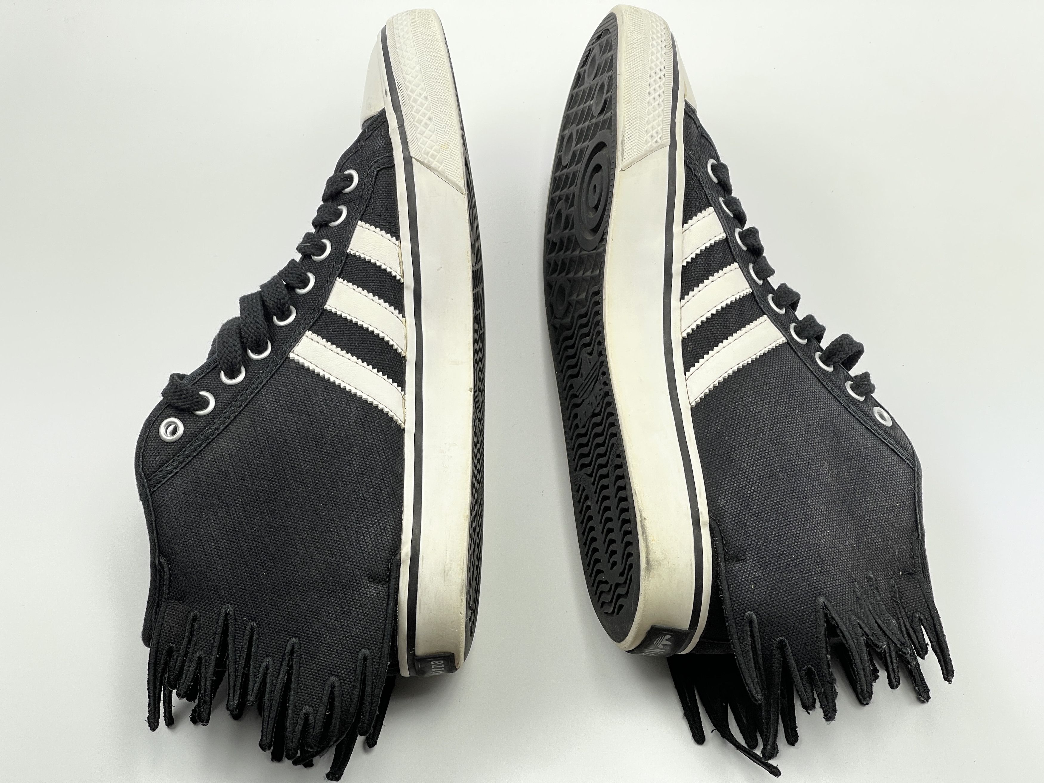 Adidas × Jeremy Scott Adidas Jeremy Scott Wings Sneakers Nizza Jagged Shoes Q23107 Size US 8.5 / EU 41-42 - 14 Thumbnail