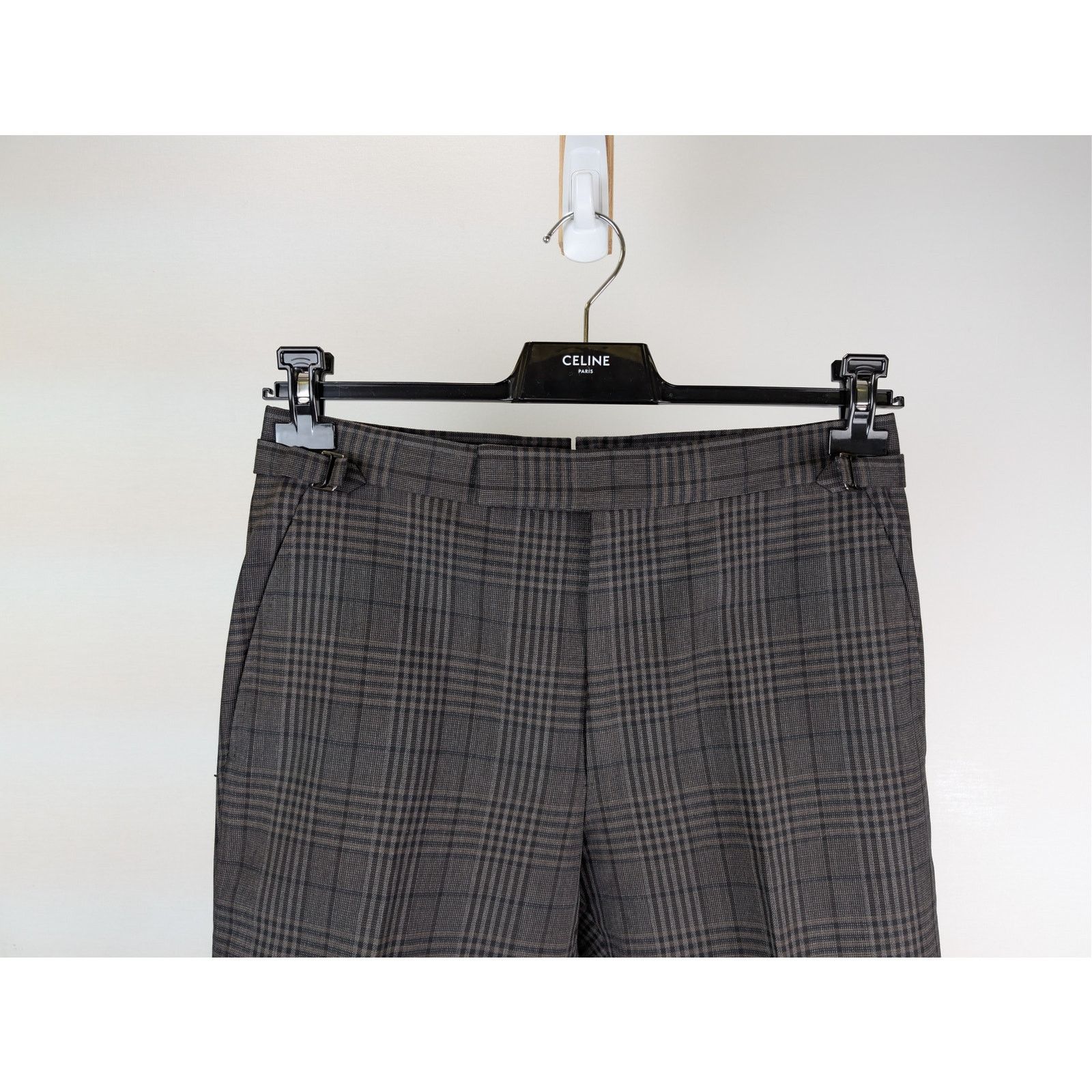 Tom Ford o1rshd1 CC20 Checked Casual Pants in Grey Size US 42 / EU 58 - 3 Thumbnail