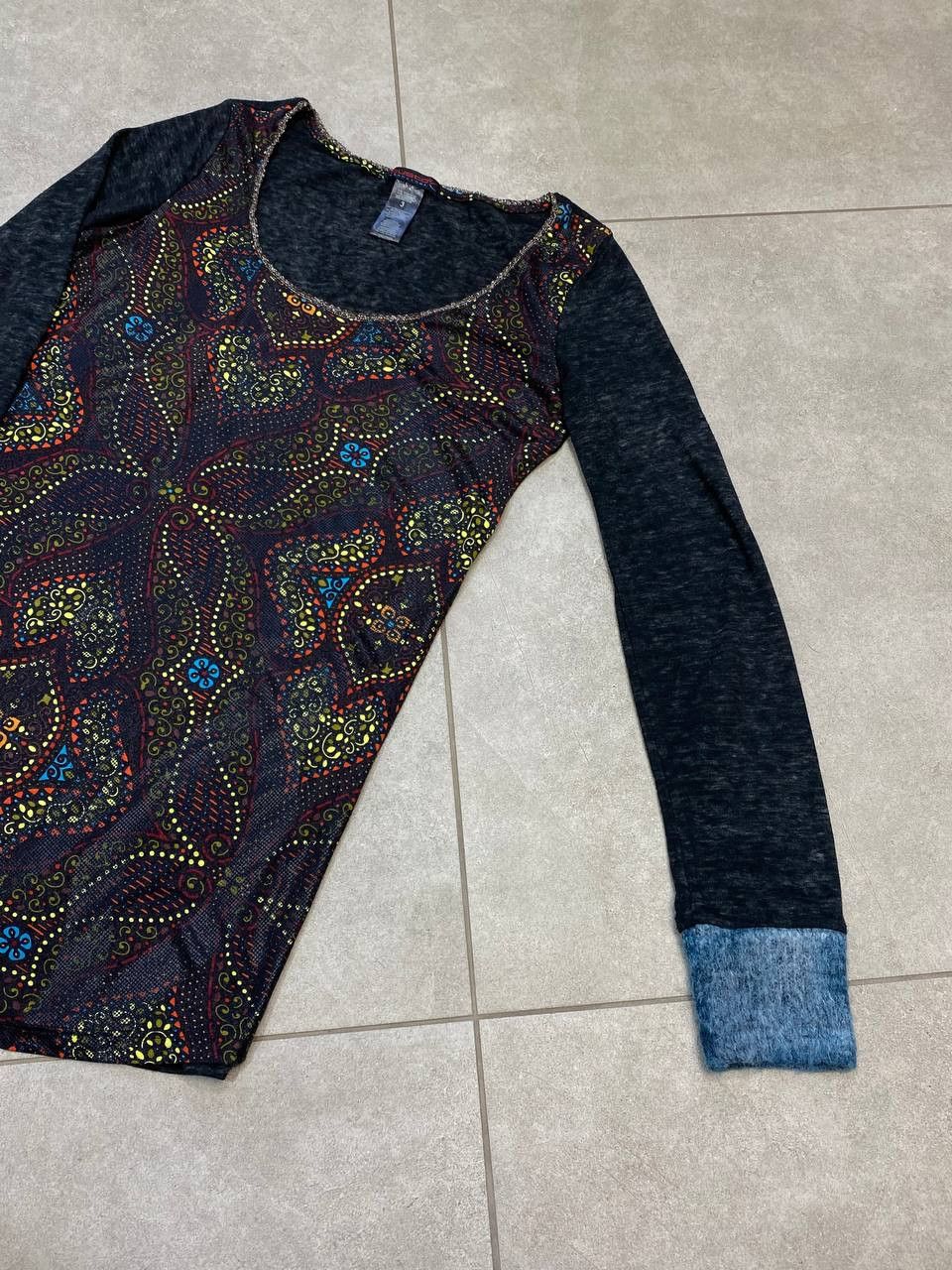 Custo Barcelona Vintage Custo Barcelona Y2K Print Viscose Printing Blouse Size L / US 10 / IT 46 - 7 Thumbnail