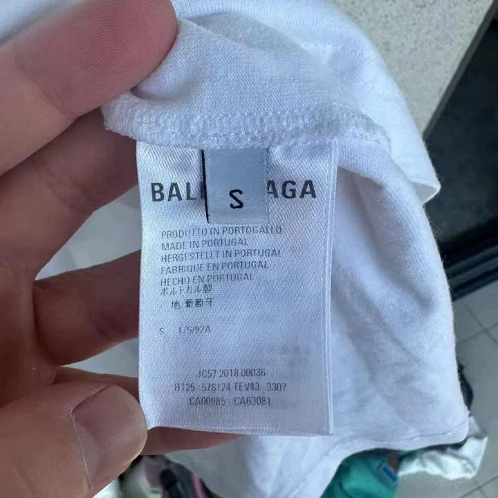Balenciaga Balenciaga Back logo short sleeve Size US S / EU 44-46 / 1 - 3 Thumbnail