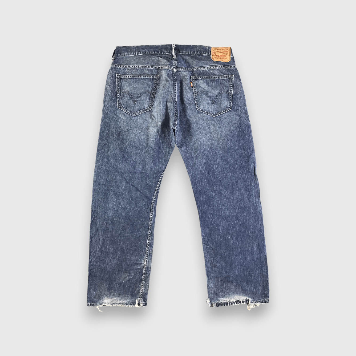 Levi's Vintage Blue Wash Levis 569 Jeans-J4133 Size US 38 / EU 54 - 2 Thumbnail