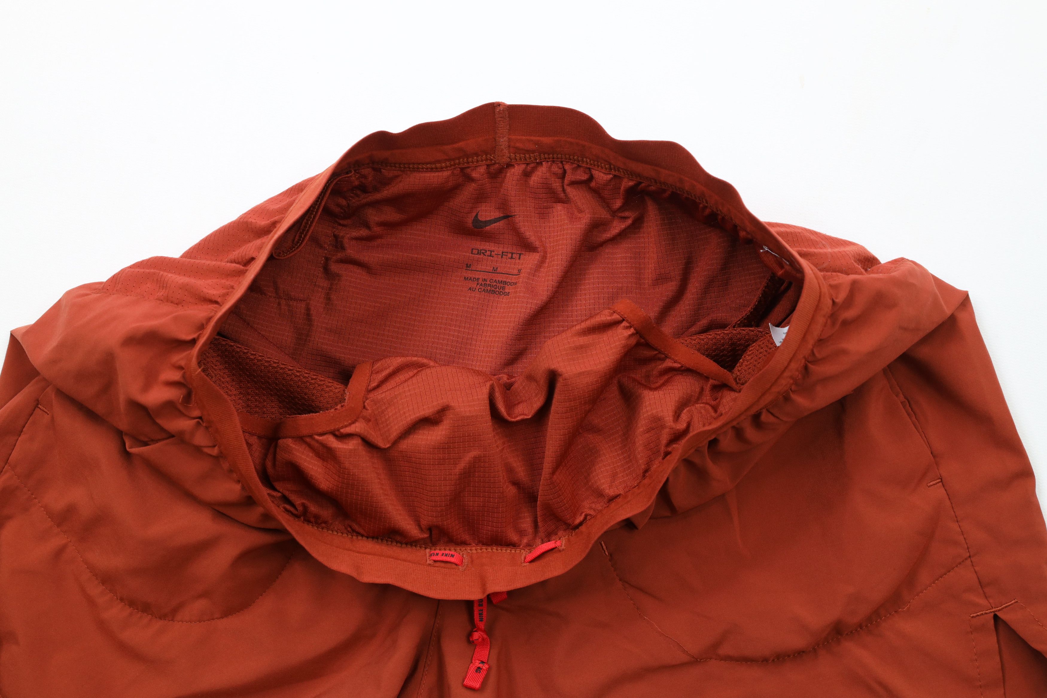 Nike × Vintage Nike Running Swoosh 5" Lined Stride Running Shorts Orange Size US 32 / EU 48 - 6 Thumbnail