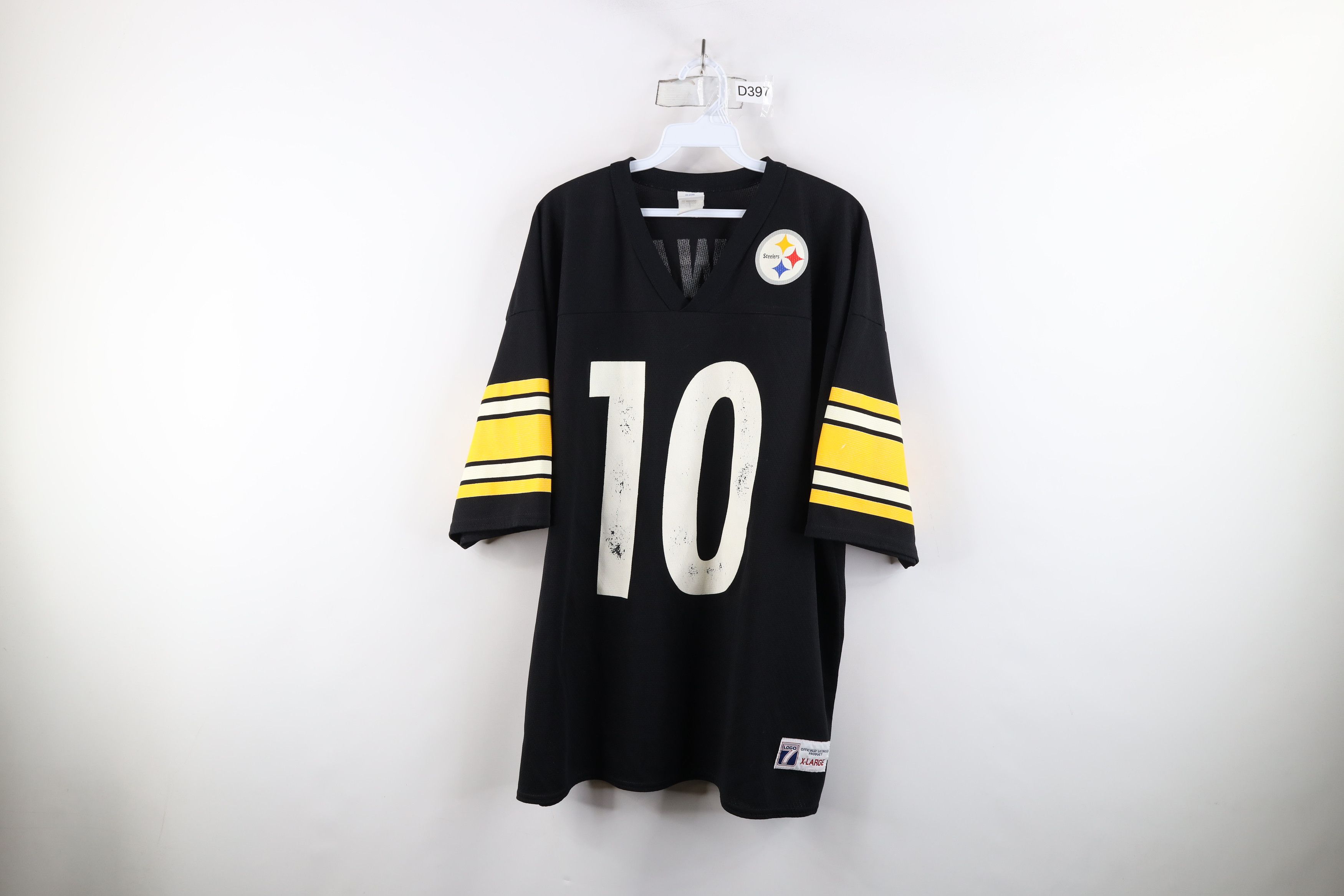 Vintage Vintage 90s Stewart Pittsburgh Steelers Football Jersey USA Size US XL / EU 56 / 4 - 1 Thumbnail