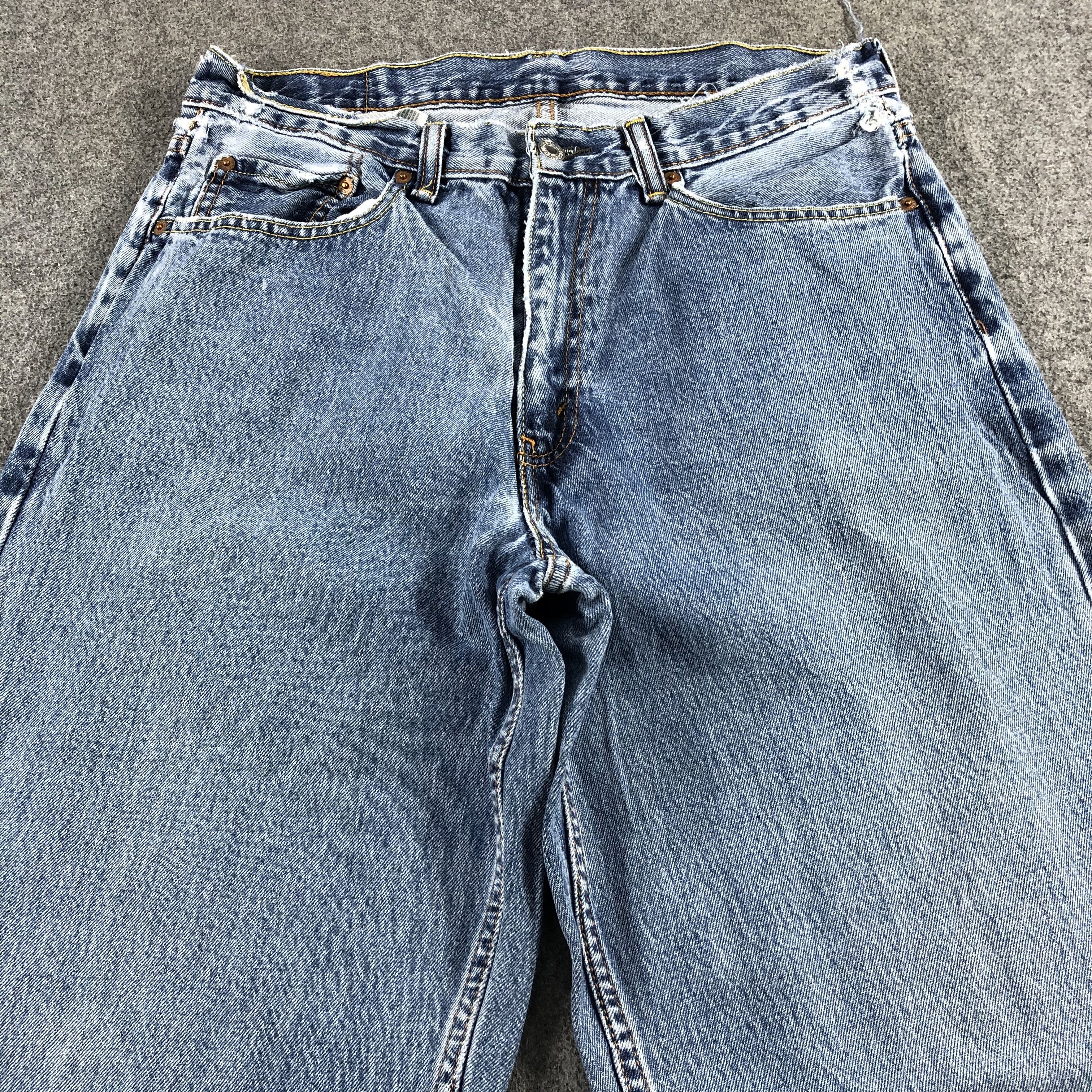 Levi's Vintage Blue Wash Levis 560 Jeans-J2109 Size US 33 - 3 Thumbnail