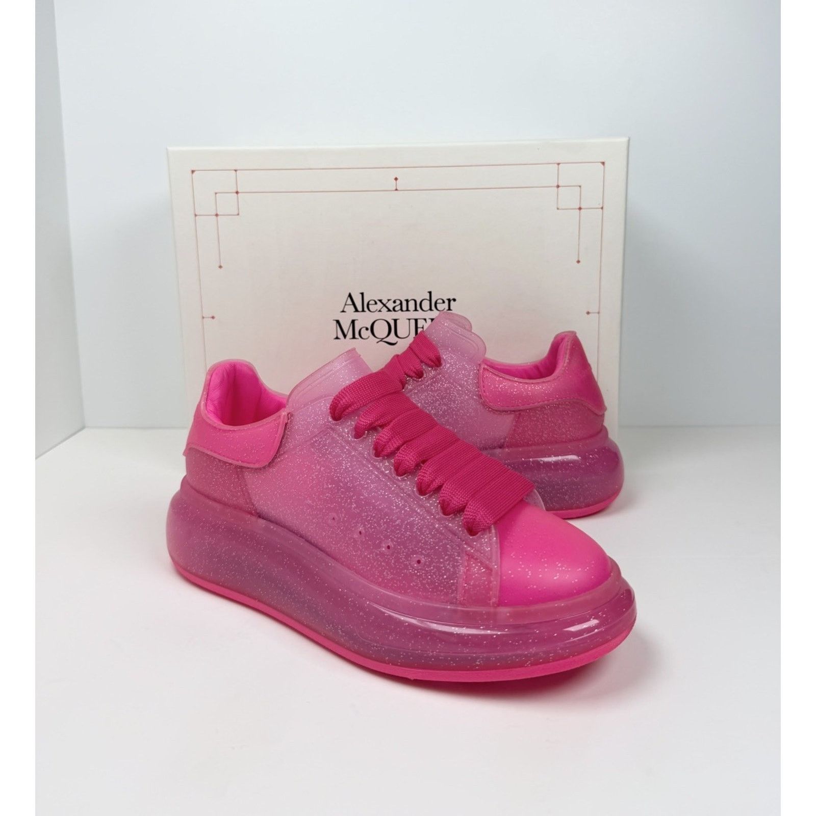 Alexander McQueen Size 35EU/5W - Alexander McQueen Bright Pink NEW Size US 5 / IT 35 - 2 Thumbnail