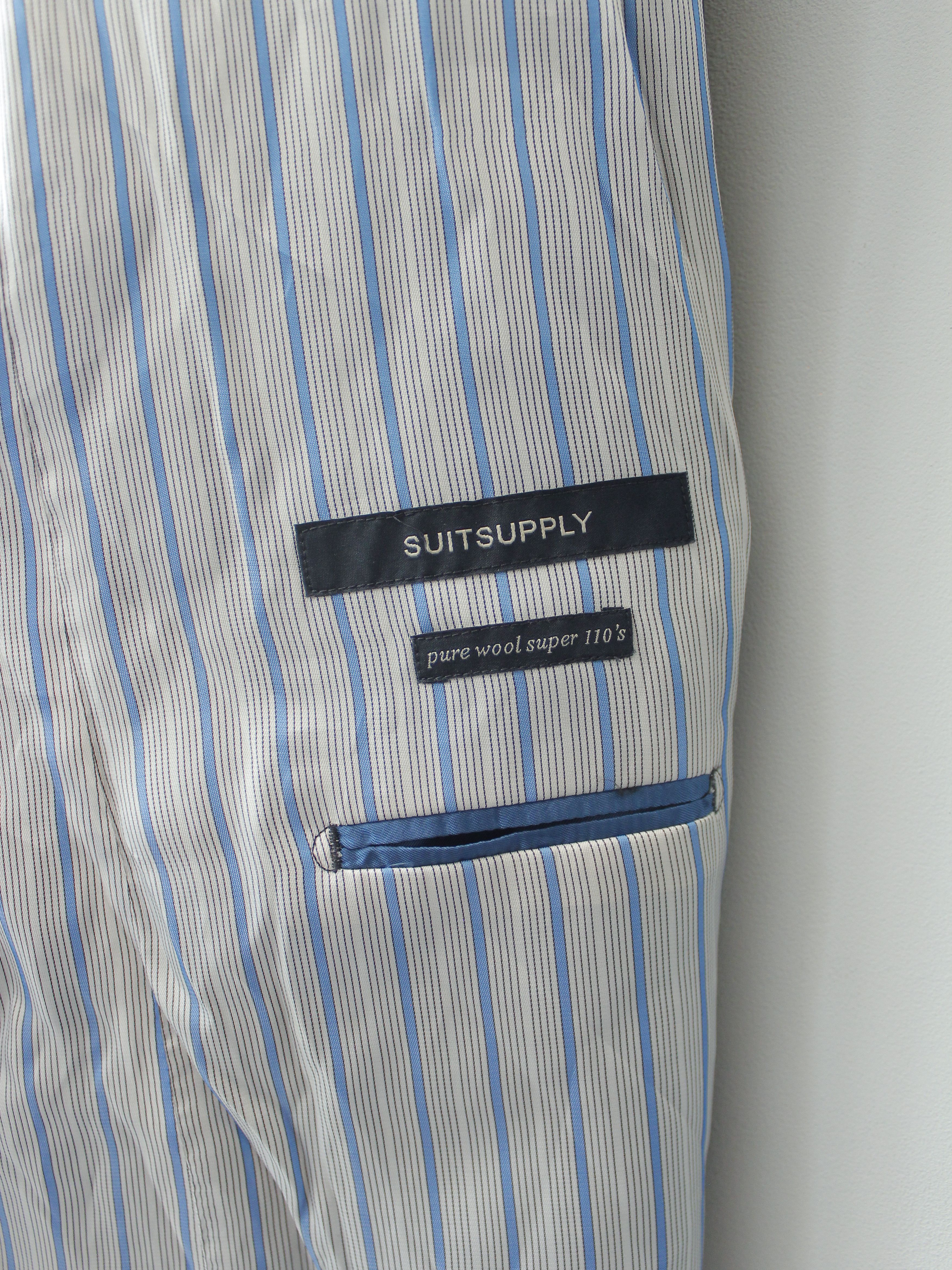 Suitsupply Suitsupply Pure Wool Super 110's 2 Button Blazer 54 Size 44L - 9 Thumbnail