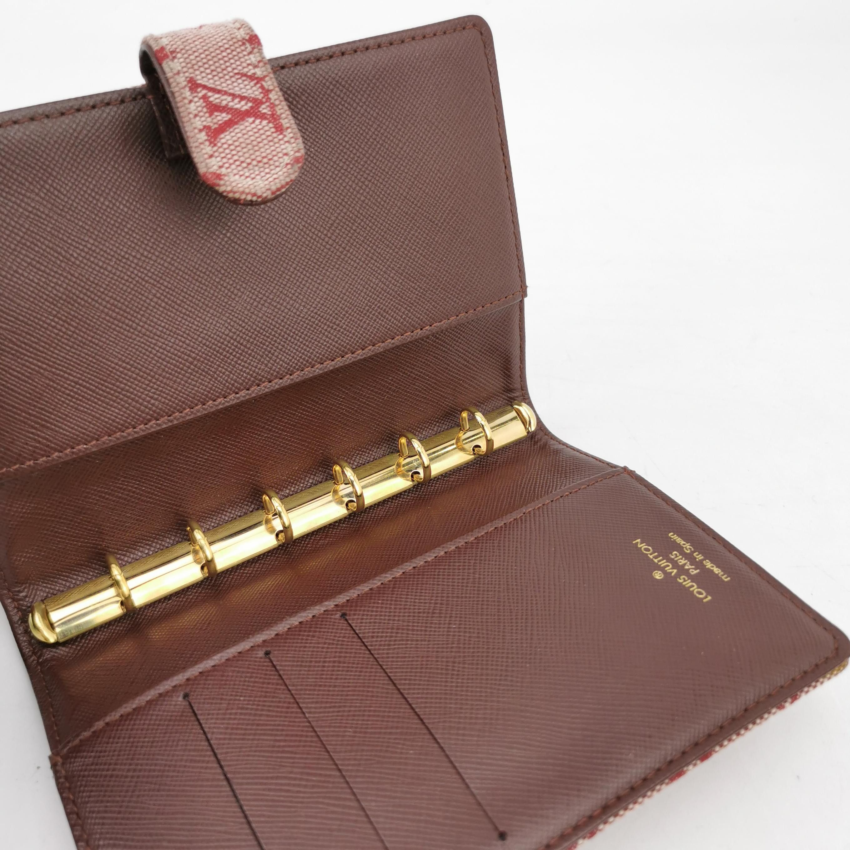 Louis Vuitton Louis Vuitton (LV) canvas monogram loose-leaf notebook cove Size ONE SIZE - 4 Thumbnail