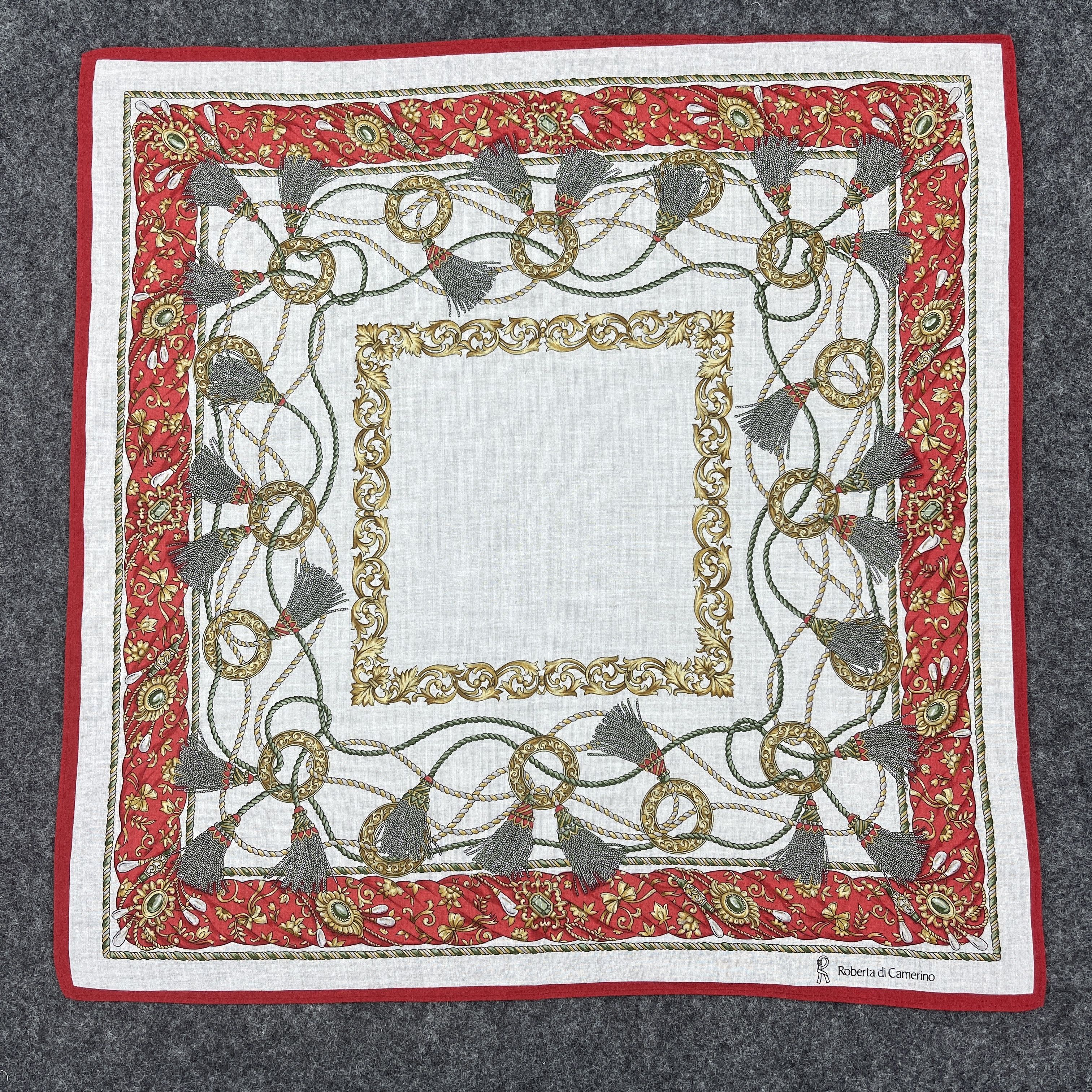 Vintage Roberta Di Camerino Handkerchief / Bandana B281 Size ONE SIZE - 2 Thumbnail