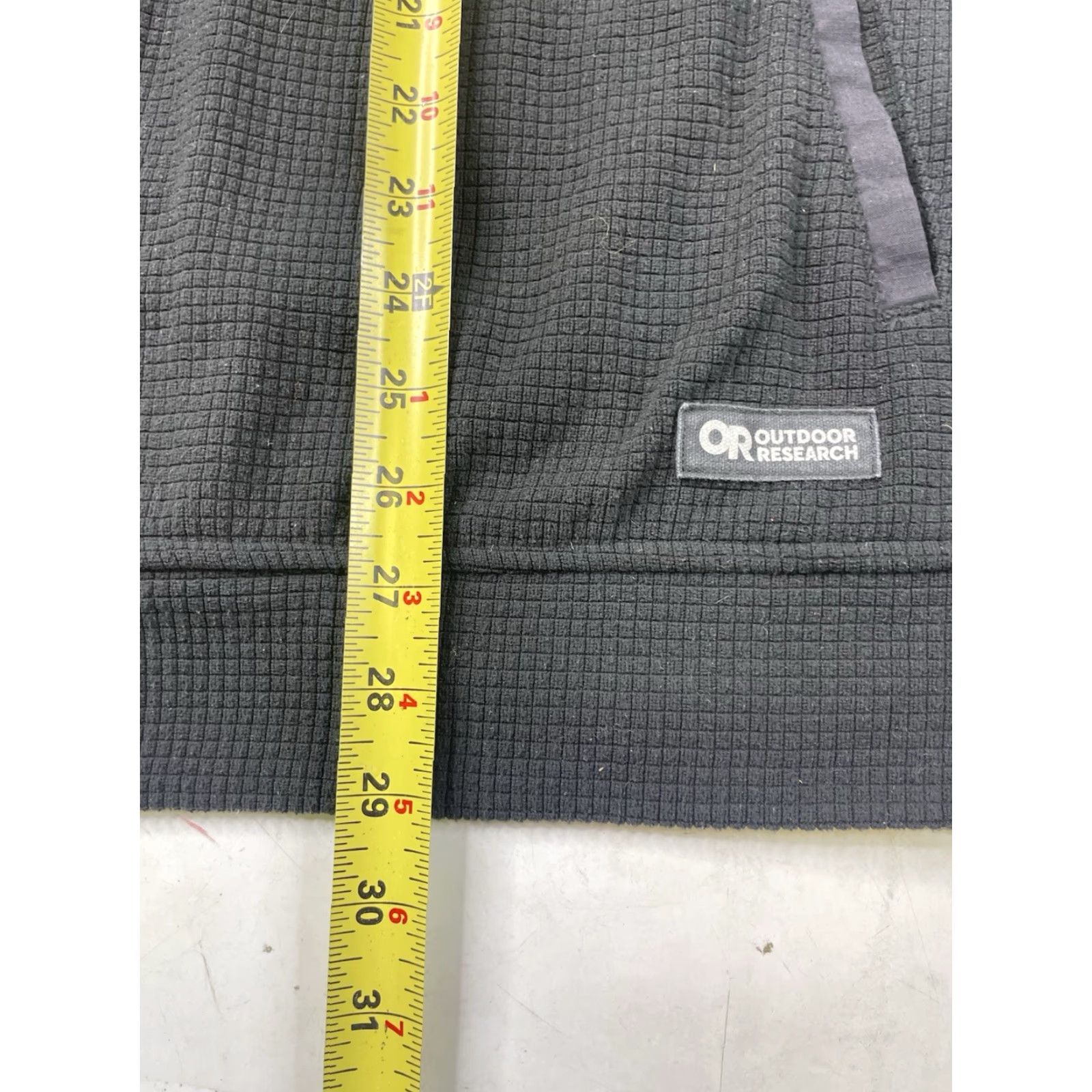 Outdoor Research Outdoor Research Trail Mix Pullover II Tapenade Black Mens XL Fleece Shirt Pullover Mens XL Black Multicolor Wool? Size US XL / EU 56 / 4 - 4 Thumbnail