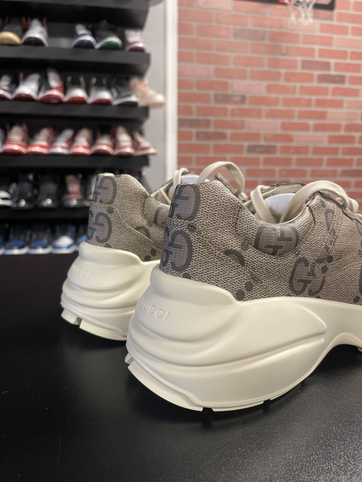 Gucci Size 9.5US/9G - Gucci Rhyton GG Supreme Monogram Brand New Size US 9.5 / EU 42-43 - 4 Thumbnail