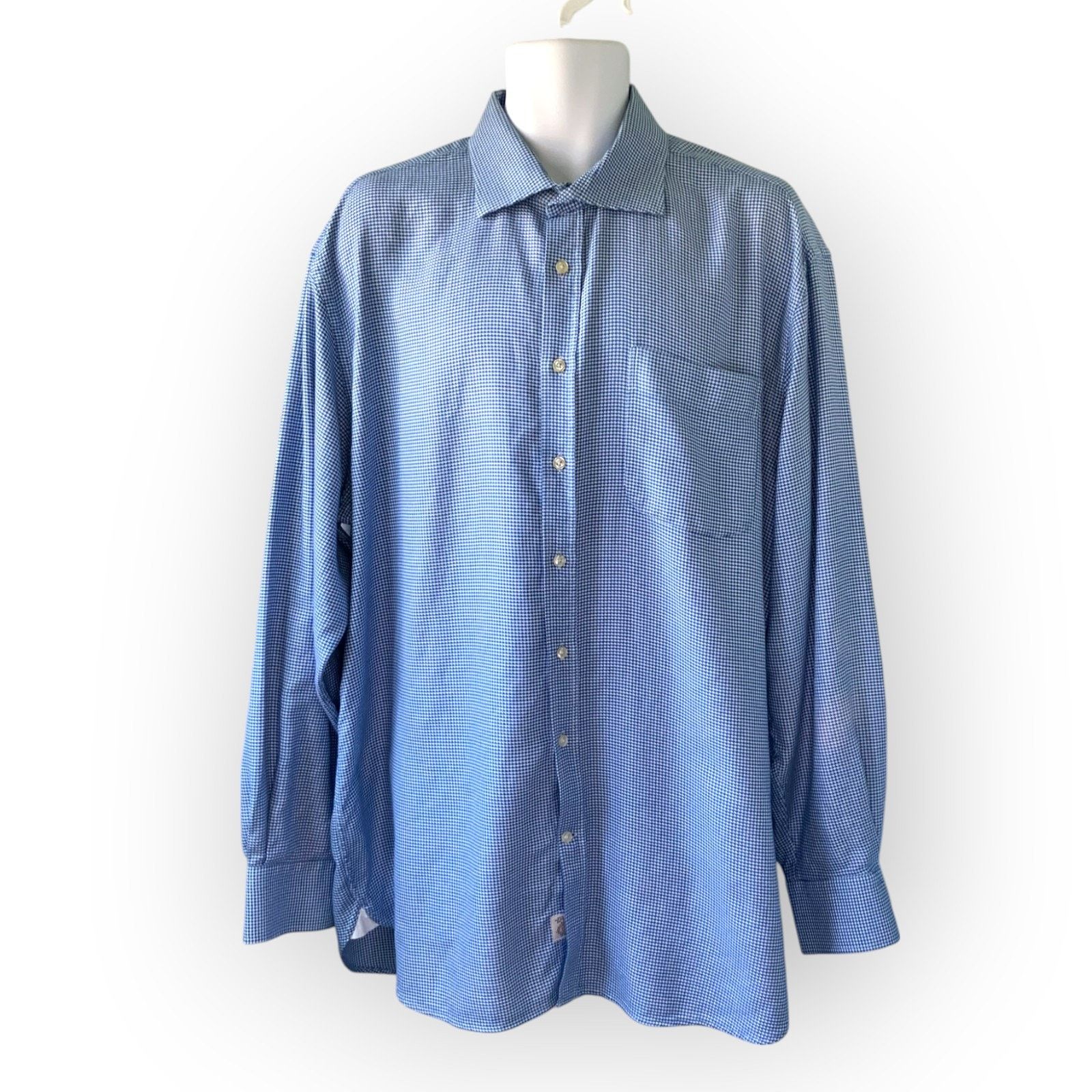 Peter Millar Peter Millar Button Down X Large Long Sleeve Collared Shirt Size US XL / EU 56 / 4 - 2 Thumbnail