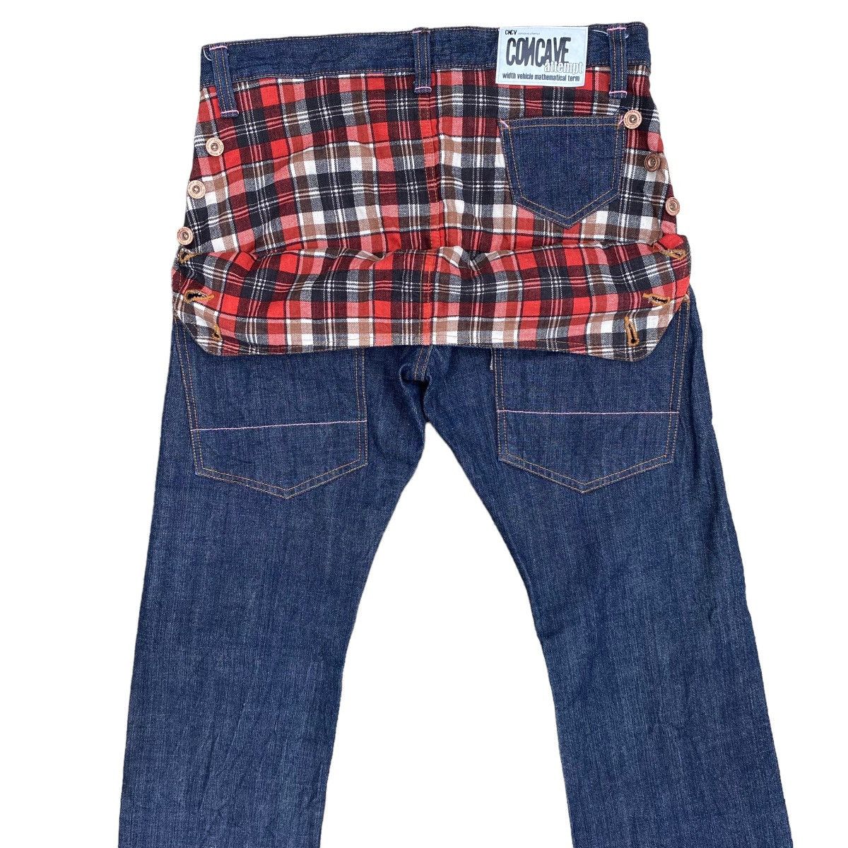 Japanese Brand Vintage CNCV Concave Attempt Japanese Denim Jeans Size US 32 / EU 48 - 2 Thumbnail
