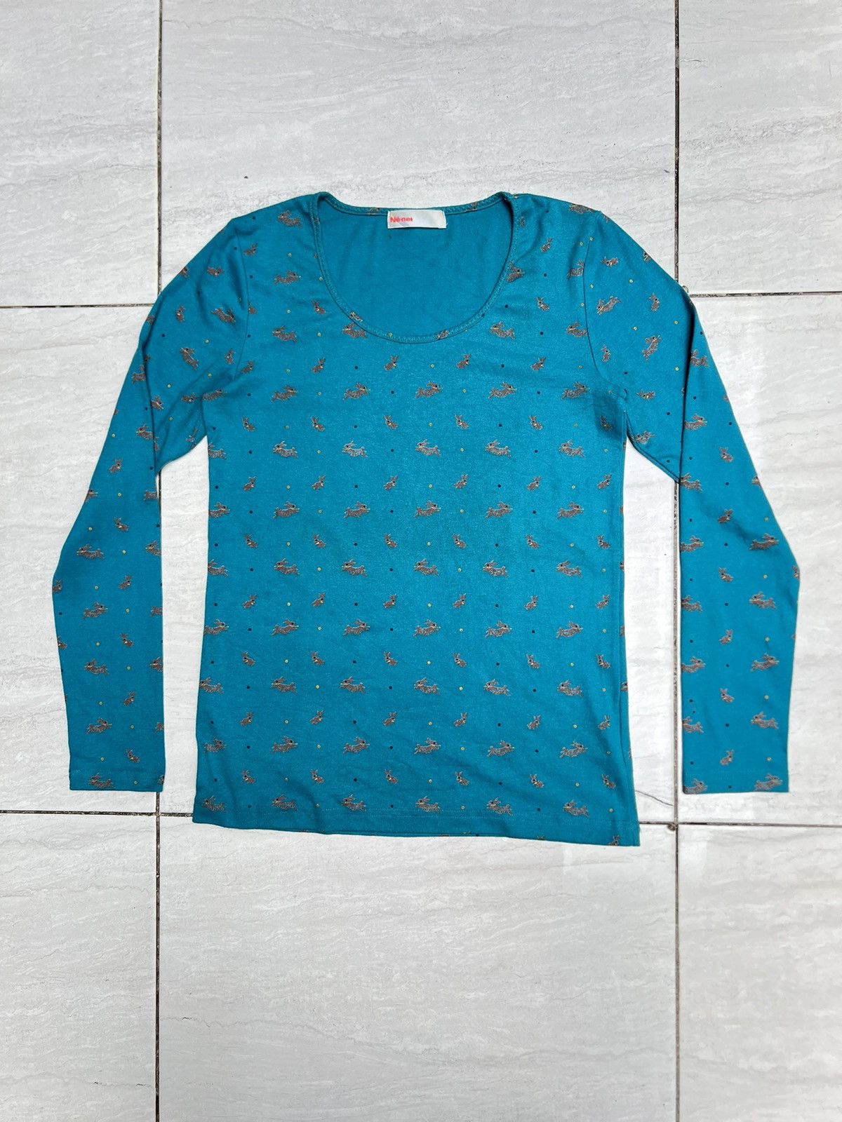 Ne-Net NE-NET Issey Miyake Rabbit Motive T-shirt Size US XS / EU 42 / 0 - 6 Thumbnail