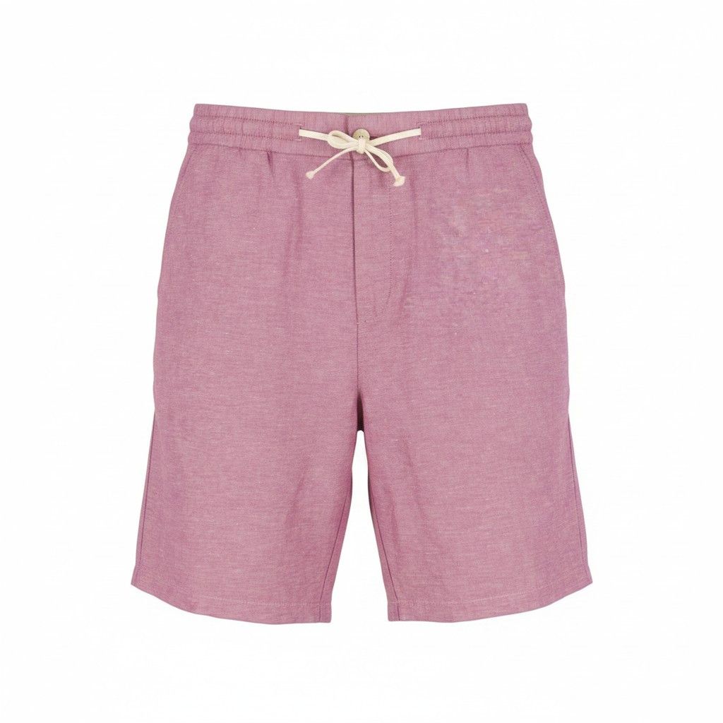Scotch & Soda W32 Purple Melange Zip Fly Drawstring Waist Shorts 91026 Size US 32 / EU 48 - 1 Thumbnail