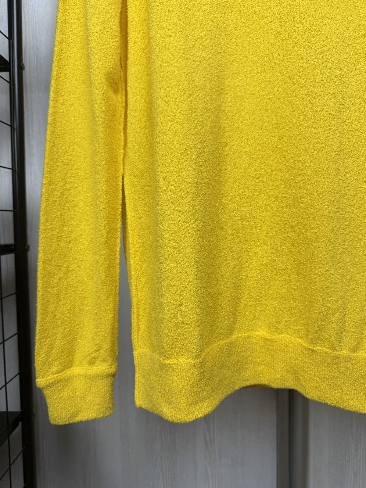 Roberto Collina Roberto Collina Towel style cotton fibre yellow sweatshirt Size US M / EU 48-50 / 2 - 3 Thumbnail