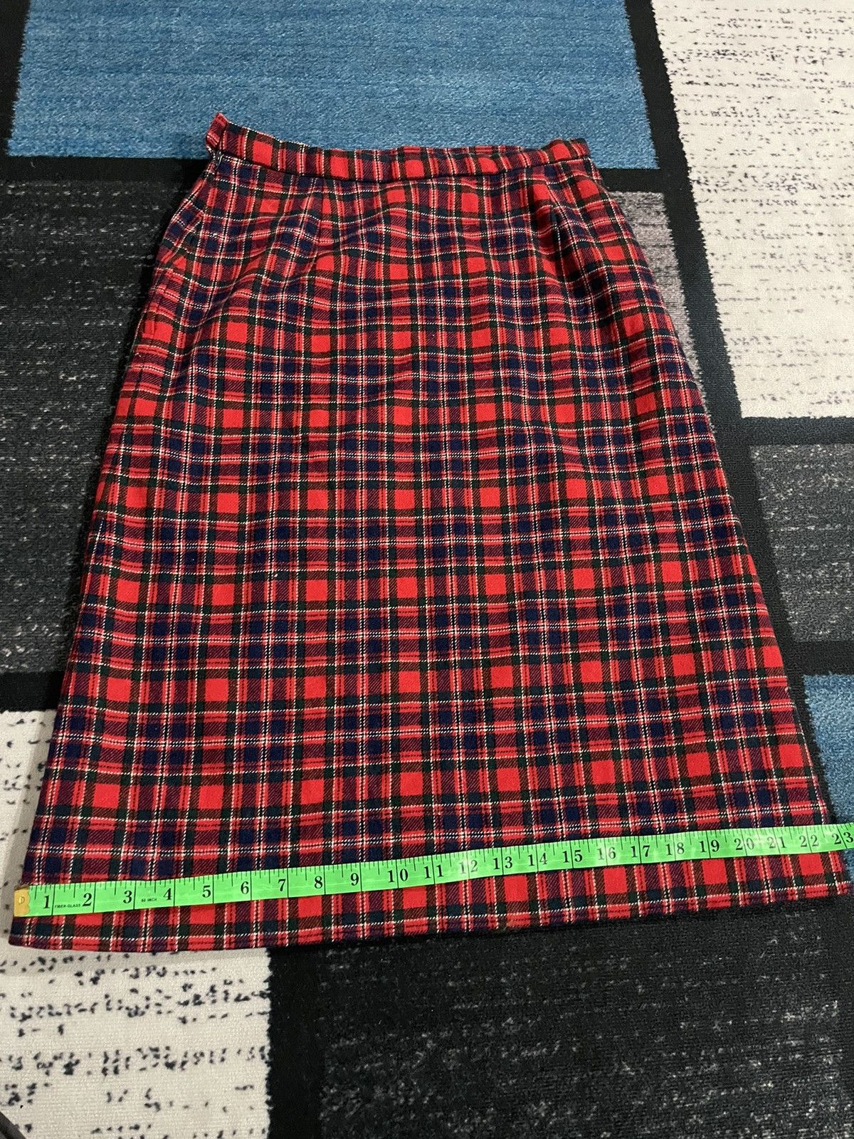 Pendleton × Vintage Vintage Pendleton Wool Plaid Skirt Made Usa Size 28" / US 6 / IT 42 - 14 Thumbnail