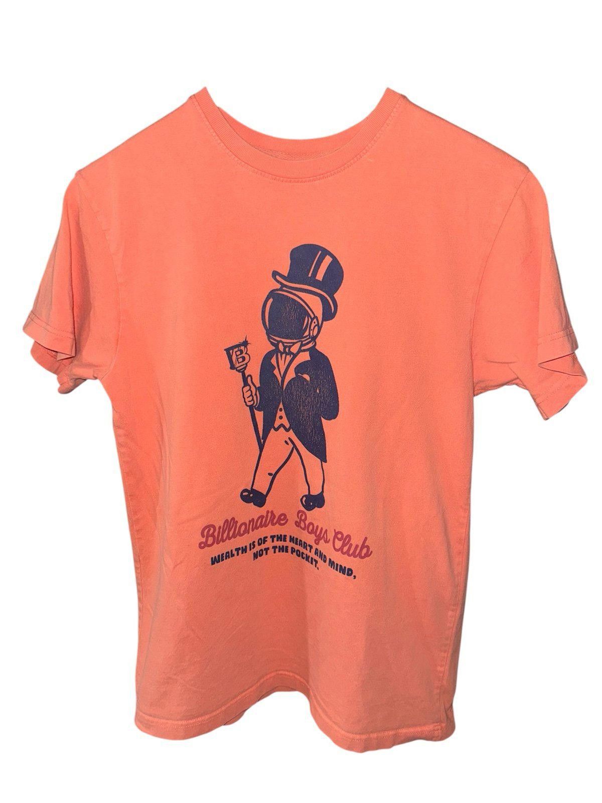 Billionaire Boys Club Billionaire Boys Club Wealth Tee Orange Sz S Rare Authentic Size US S / EU 44-46 / 1 - 1 Thumbnail