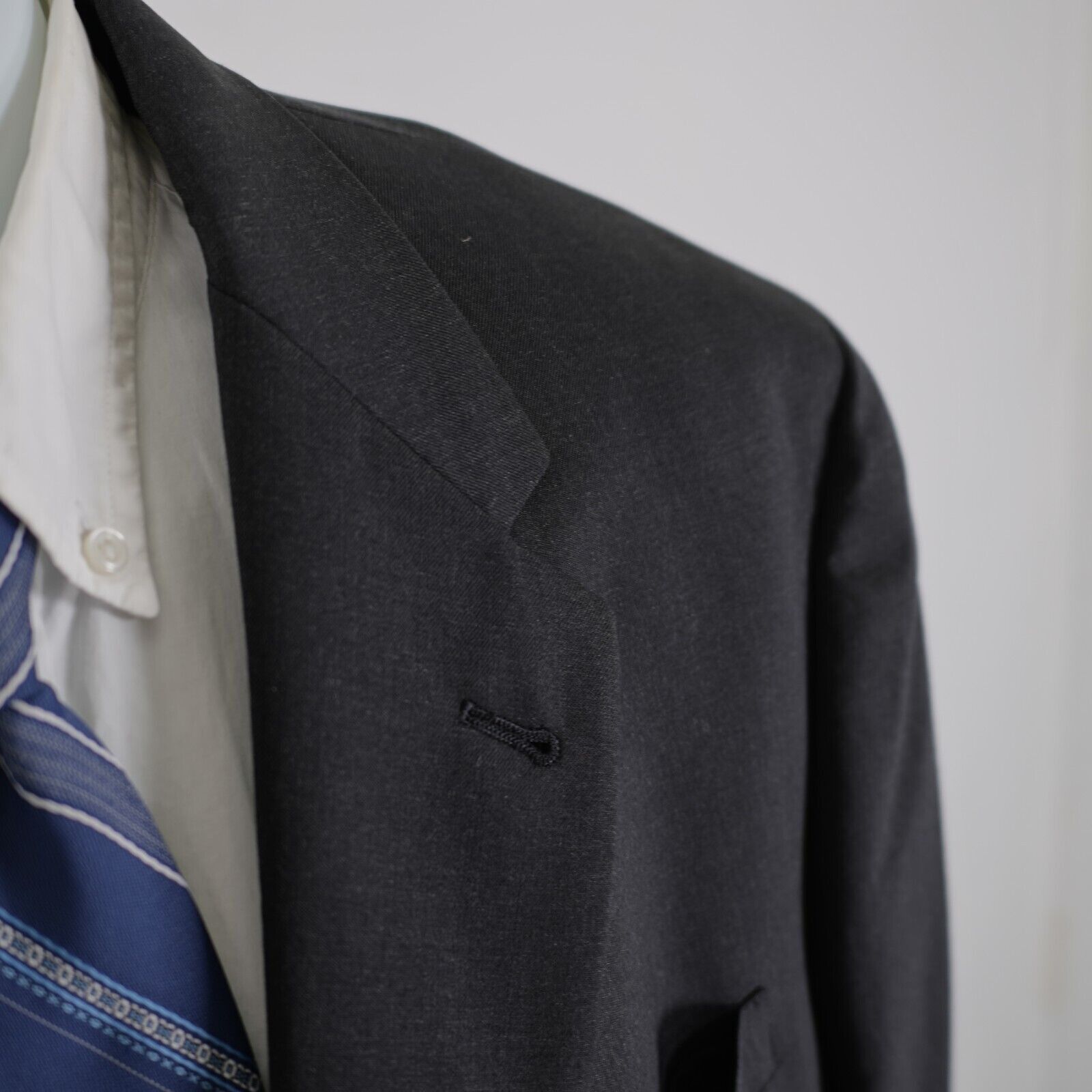 Austin Reed Austin Reed Wool Gray 3 Button Suit Jacket / Blazer 46L Size 46L - 2 Thumbnail
