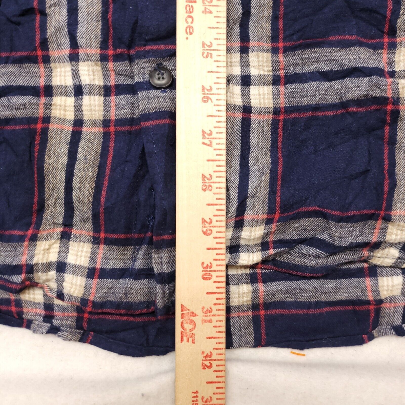 Sonoma Sonoma Tartan Flannel Button Up Shirt Men Size XL Blue White Size US XL / EU 56 / 4 - 8 Thumbnail