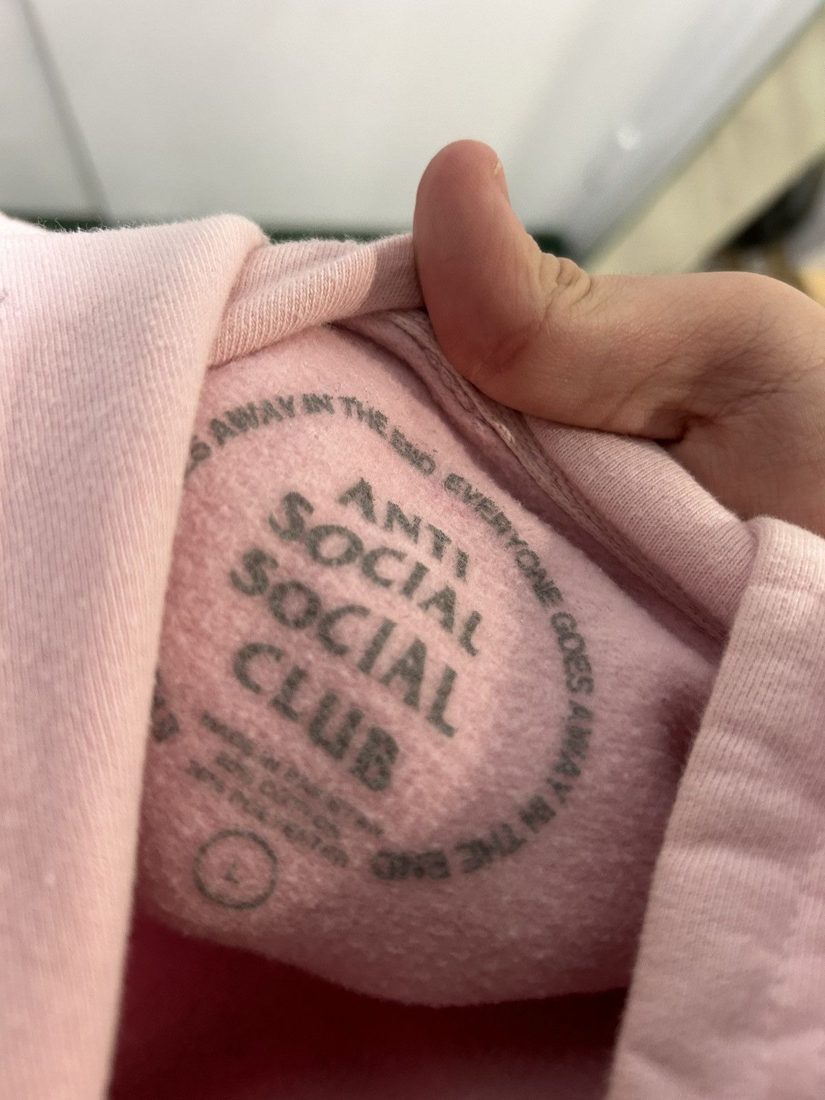 Anti Social Social Club Anti social hoodie size large worn Size US L / EU 52-54 / 3 - 3 Thumbnail