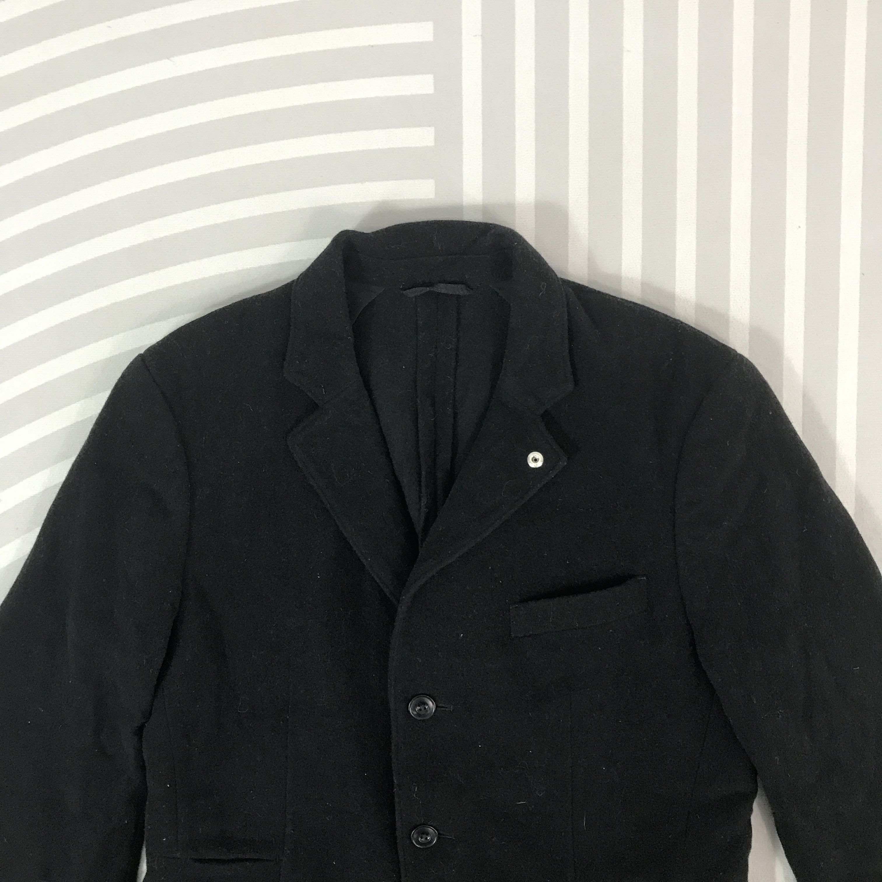 Lemaire × Uniqlo Vintage Uniqlo x Lemaire Wool blazer coat Jacket Size US M / EU 48-50 / 2 - 2 Thumbnail