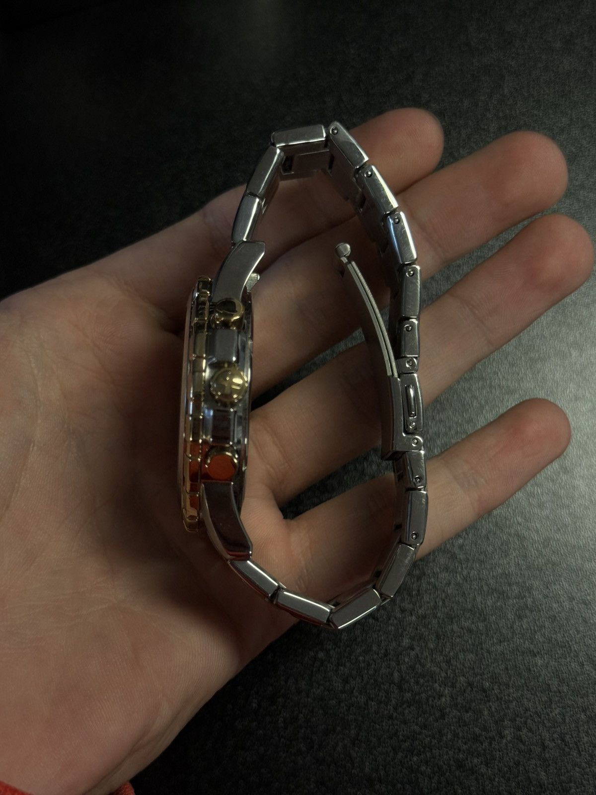 Fossil Fossil Gold/Silver Watch Adjustable Size W Extra Links Size ONE SIZE - 6 Thumbnail