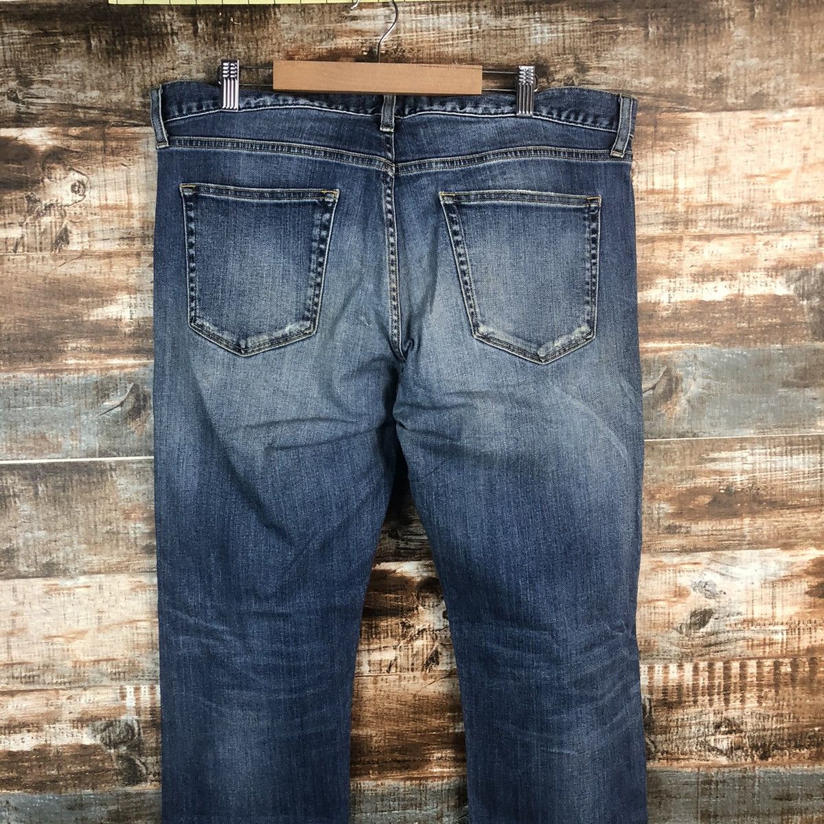 Japanese Brand DL Uniqlo Blue Vintage Denim Pants #C294 Size US 36 / EU 52 - 15 Thumbnail