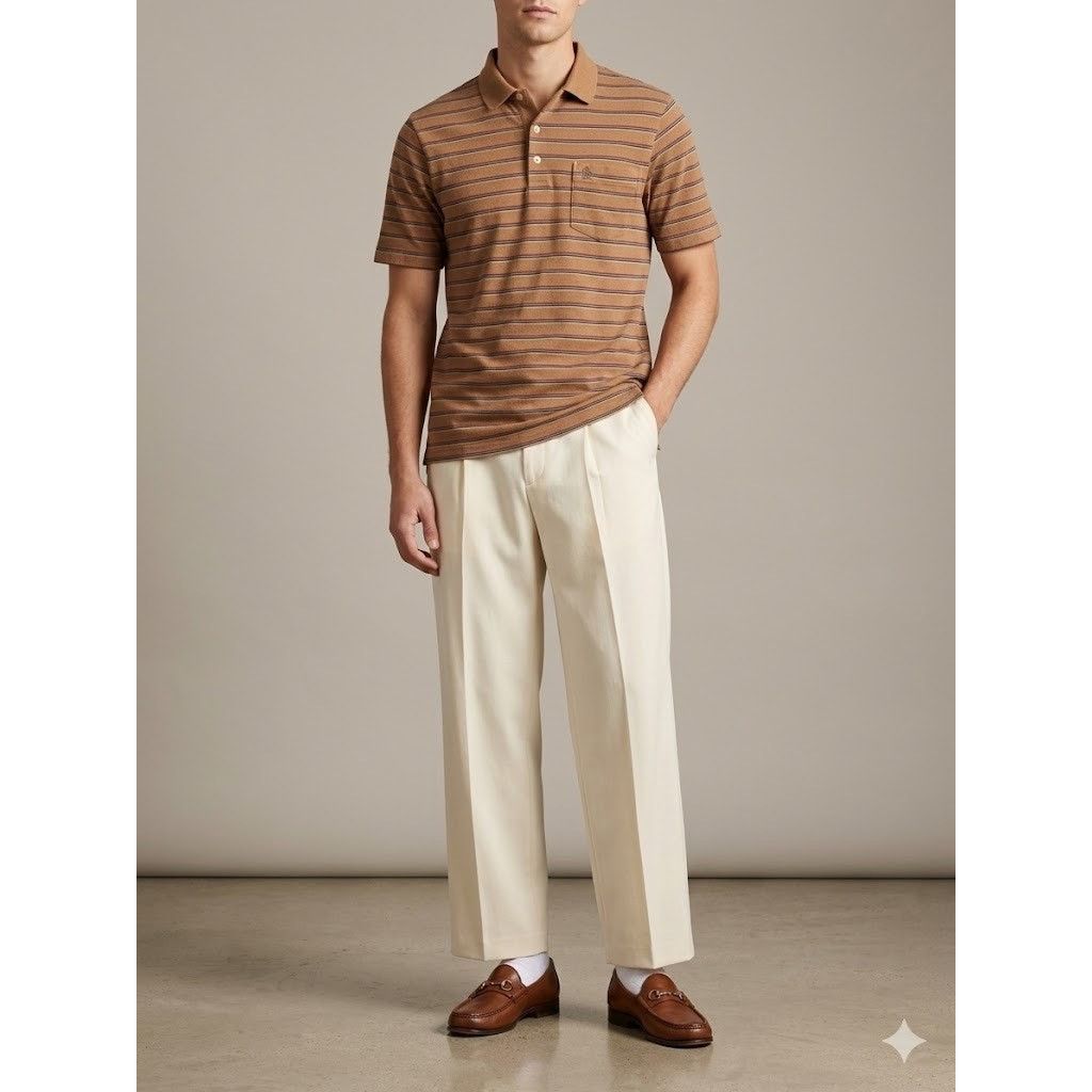 Grand Slam VTG 80s Munsingwear Grand Slam Striped Polo Size S Penguin Size US S / EU 44-46 / 1 - 1 Thumbnail