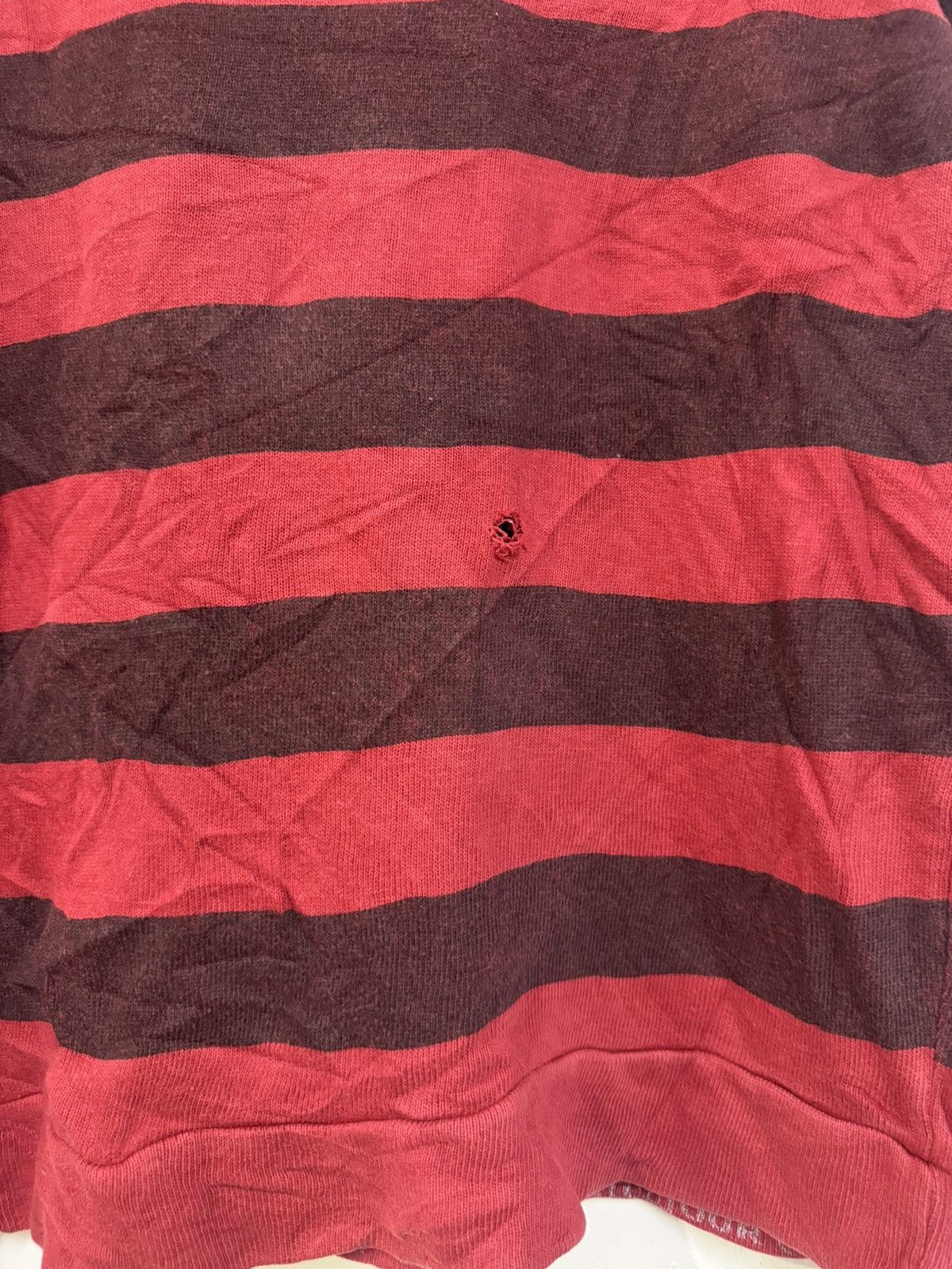 PPFM 💥 PPFM STRIPE RED BLACK GRUNGE DESTROYED DAMAGE KURT COBAIN Size US M / EU 48-50 / 2 - 10 Thumbnail