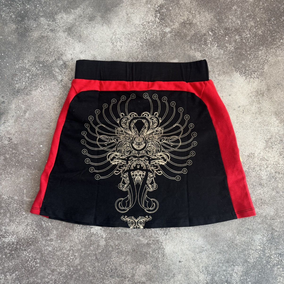 Custo Barcelona Custo Barcelona Vintage Y2K Lady Printed Mini Skirt Size 27" / US 4 / IT 40 - 2 Thumbnail