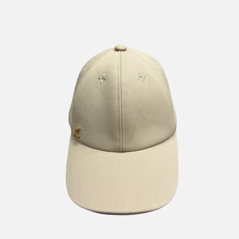 Louis Vuitton Louis Vuitton Hot style presbyopia gold logo curved brim ha Size ONE SIZE - 1 Thumbnail