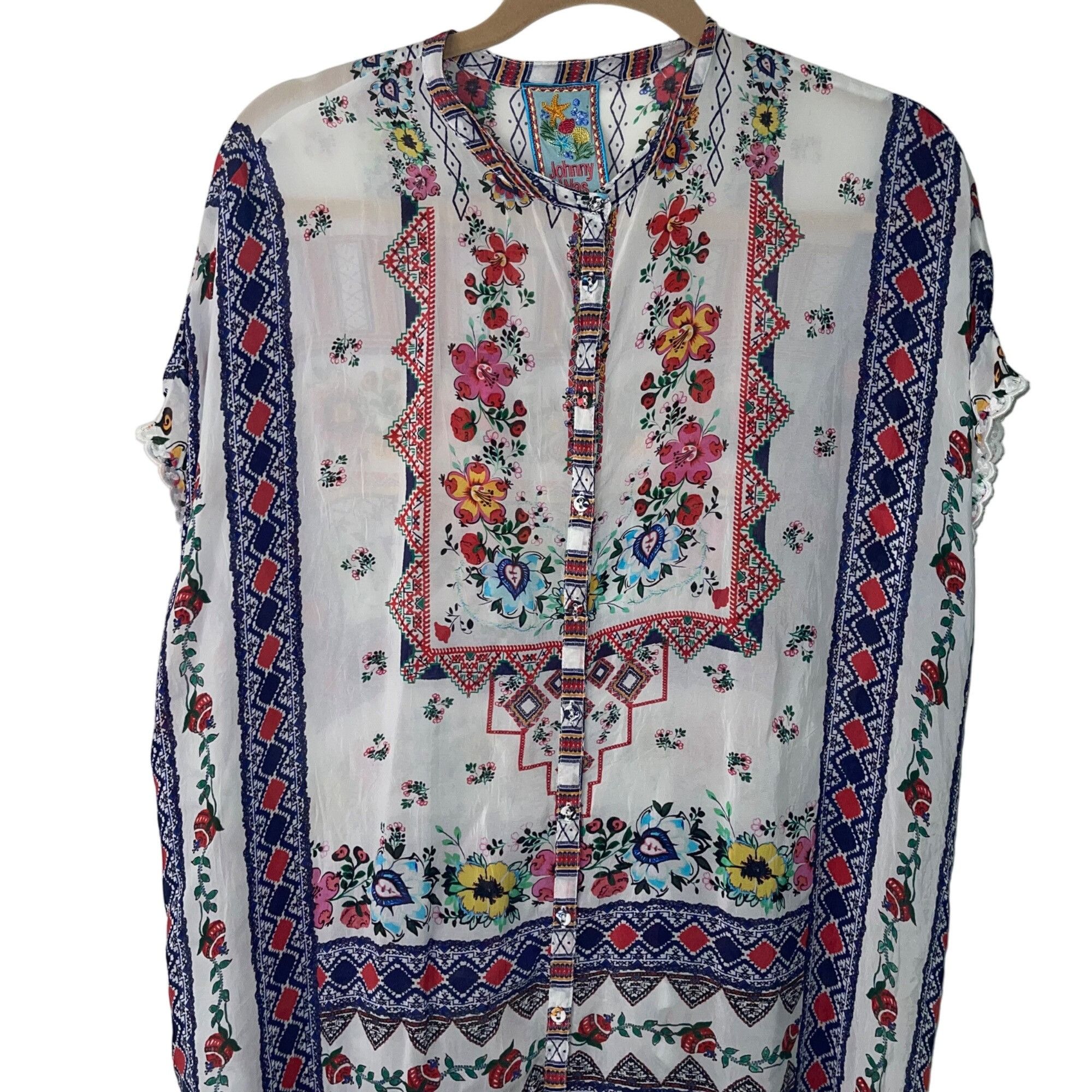 Johnny Was Johnny Was Womens Dress Size Small Multicolor Size S / US 4 / IT 40 - 3 Thumbnail