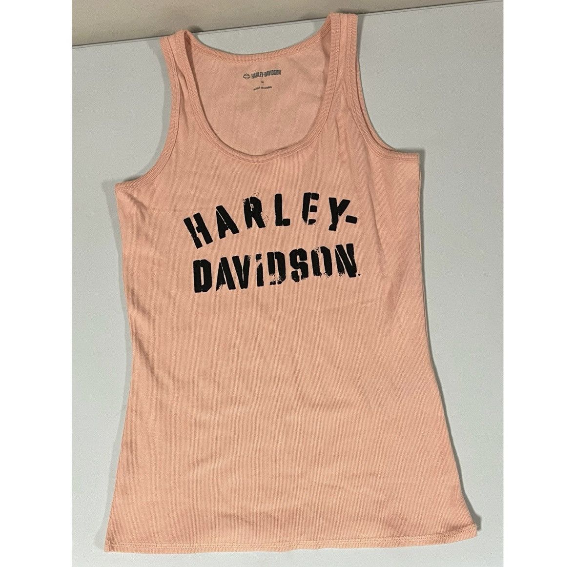 Harley Davidson Harley Davidson Logo Graphic Tank Top T-Shirt Tee Size M 🏍️✨ Size M / US 6-8 / IT 42-44 - 2 Thumbnail