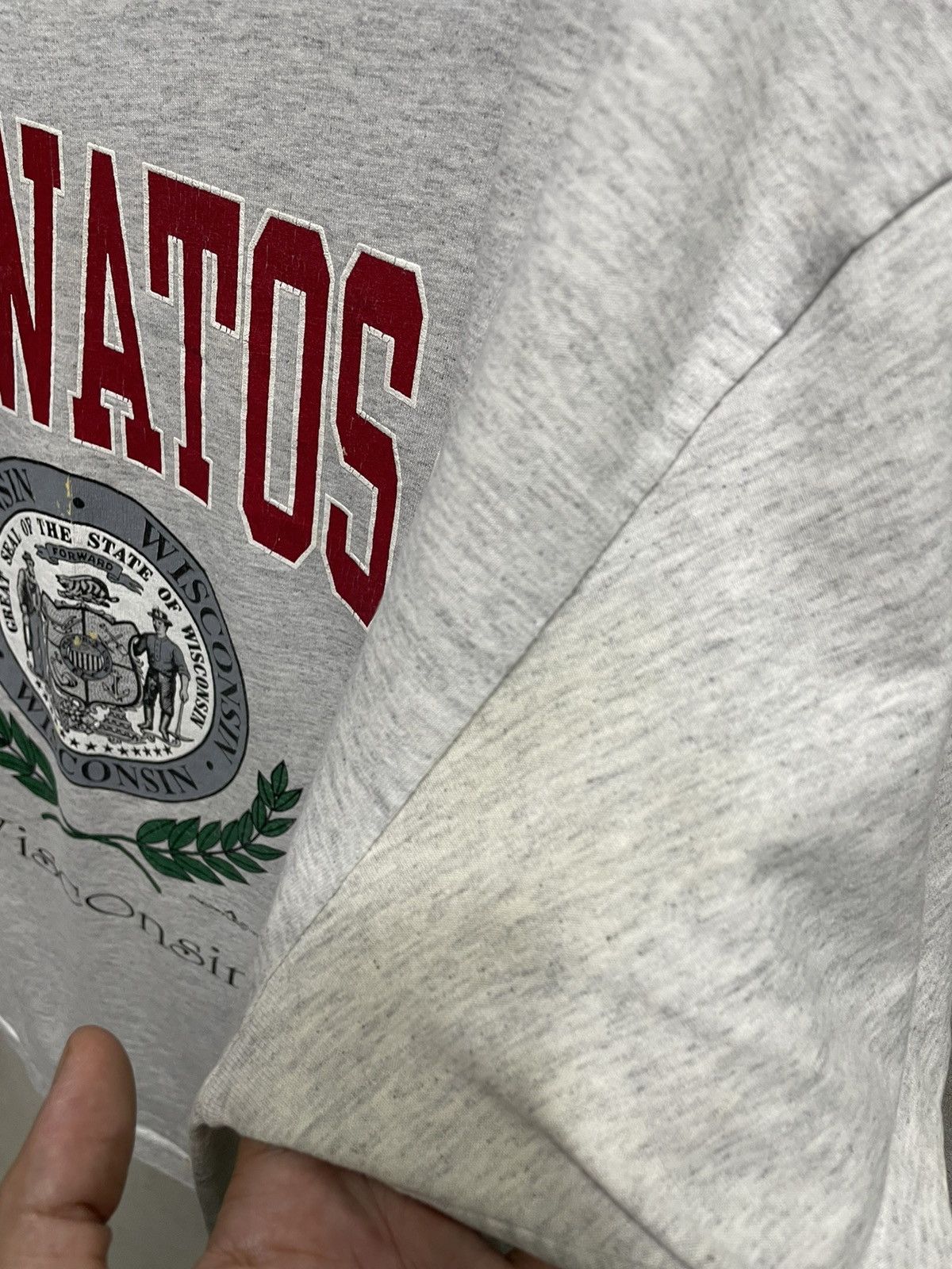 Vintage Vintage 90s Waumatosa Wisconsin Tee Size US XL / EU 56 / 4 - 5 Thumbnail