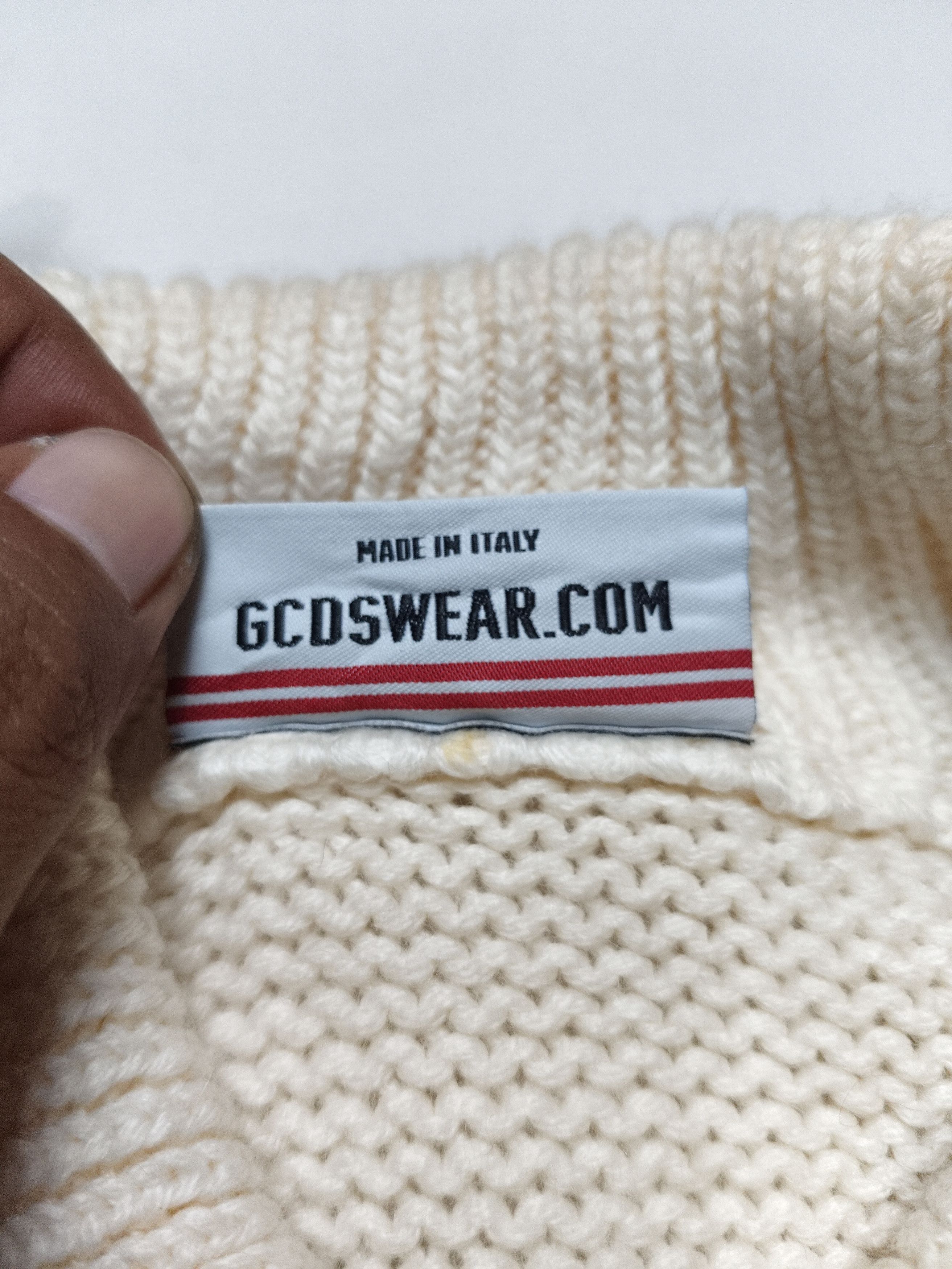 GCDS GCDS Logo Knitted Sweater Size US M / EU 48-50 / 2 - 12 Thumbnail
