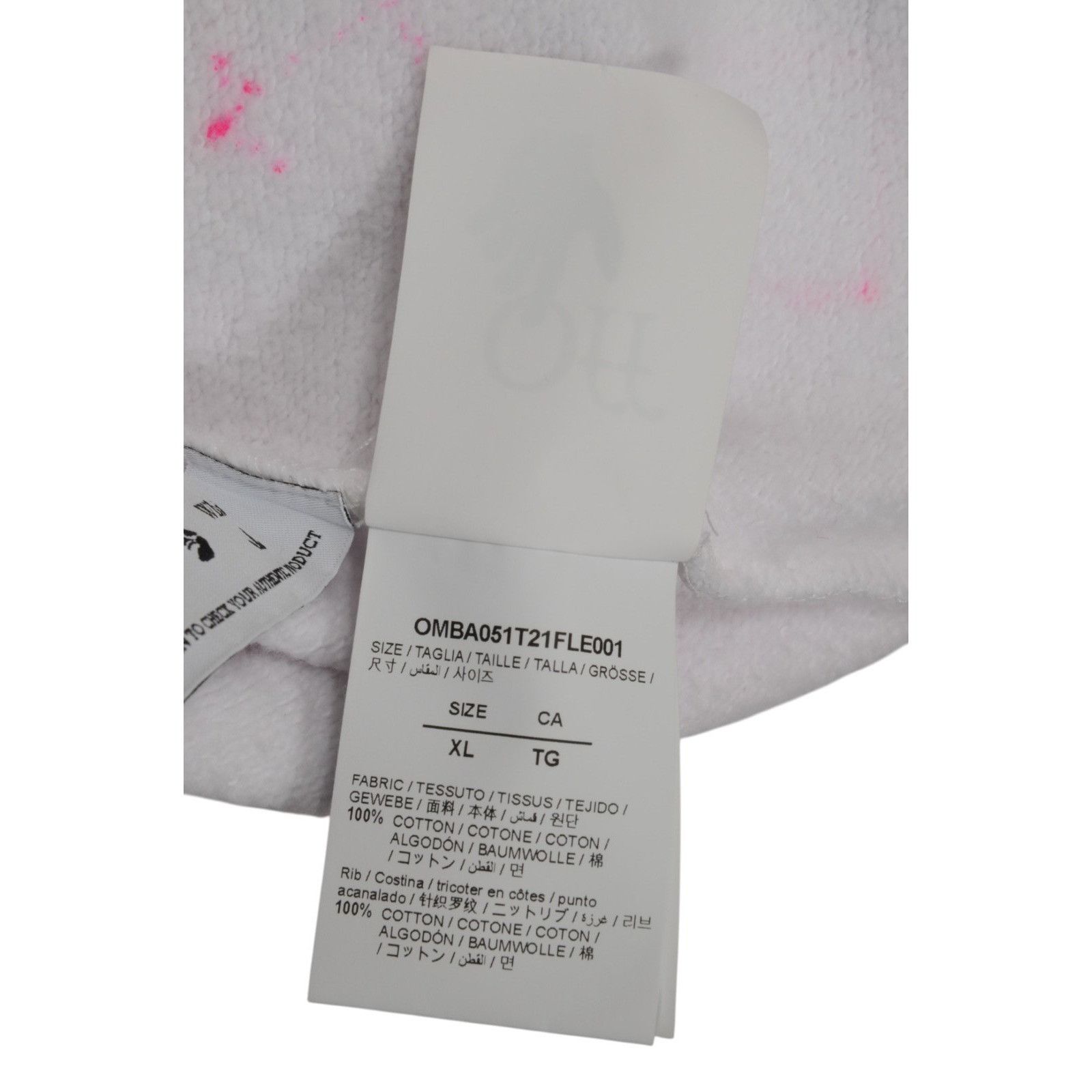 Off-White Off White Babybrush Crewneck Graffiti Contour Sweater Size US XL / EU 56 / 4 - 9 Thumbnail