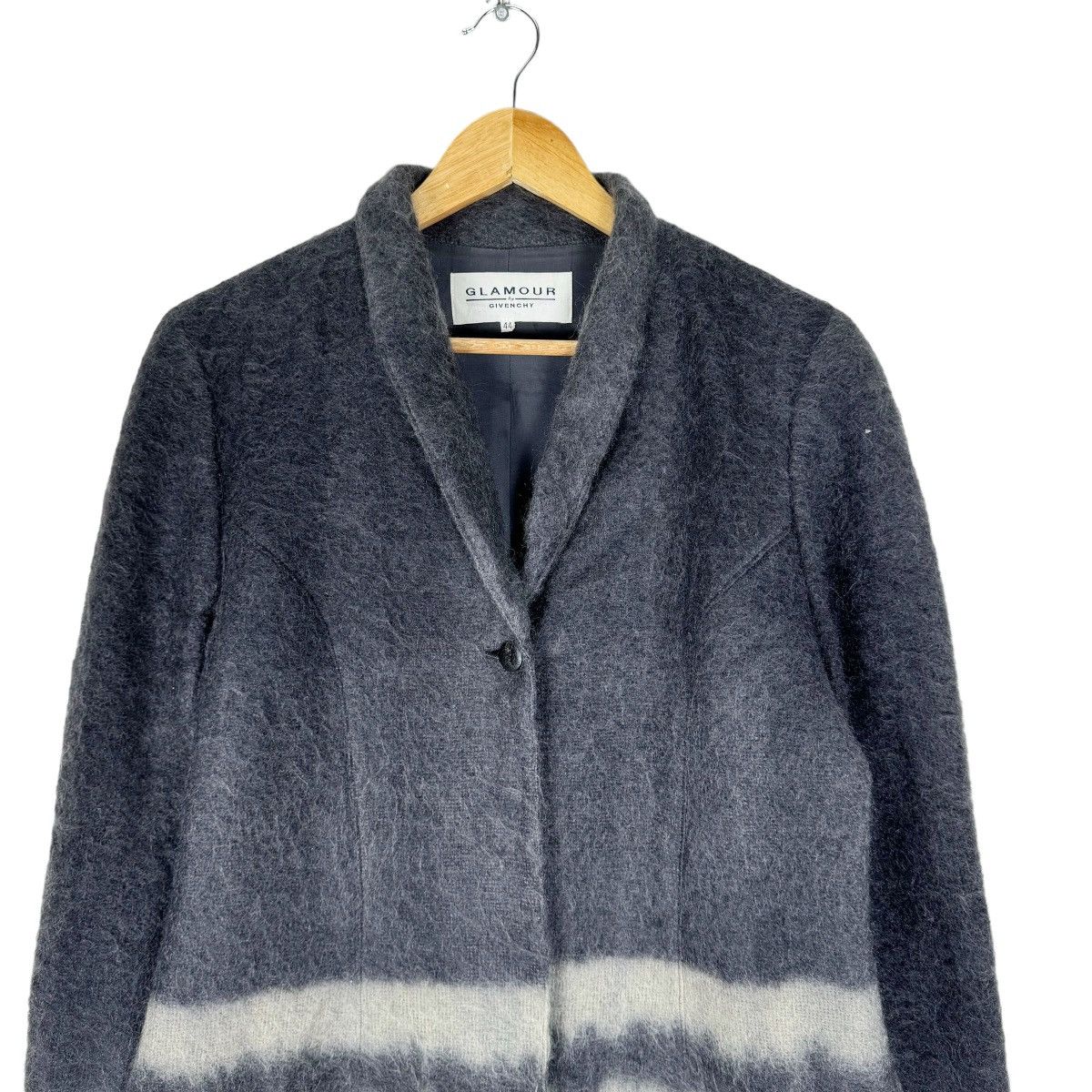 Givenchy ⚡️GLAMOUR GIVENCHY MOHAIR 2 TONE JACKET Size M / US 6-8 / IT 42-44 - 2 Thumbnail