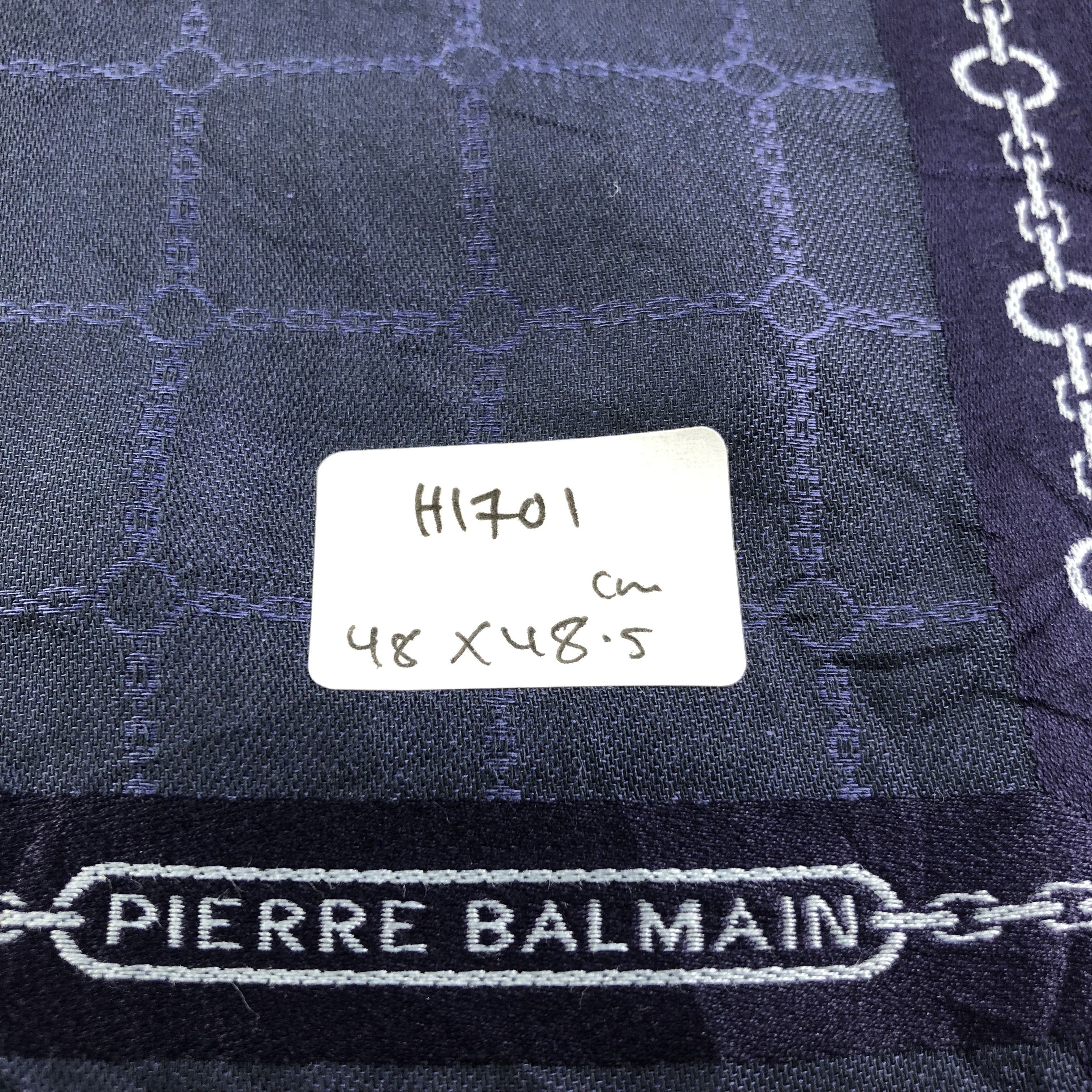 Pierre Balmain × Vintage Pierre Balmain Handkerchief Neckerchief Bandana H1701 Size ONE SIZE - 5 Thumbnail