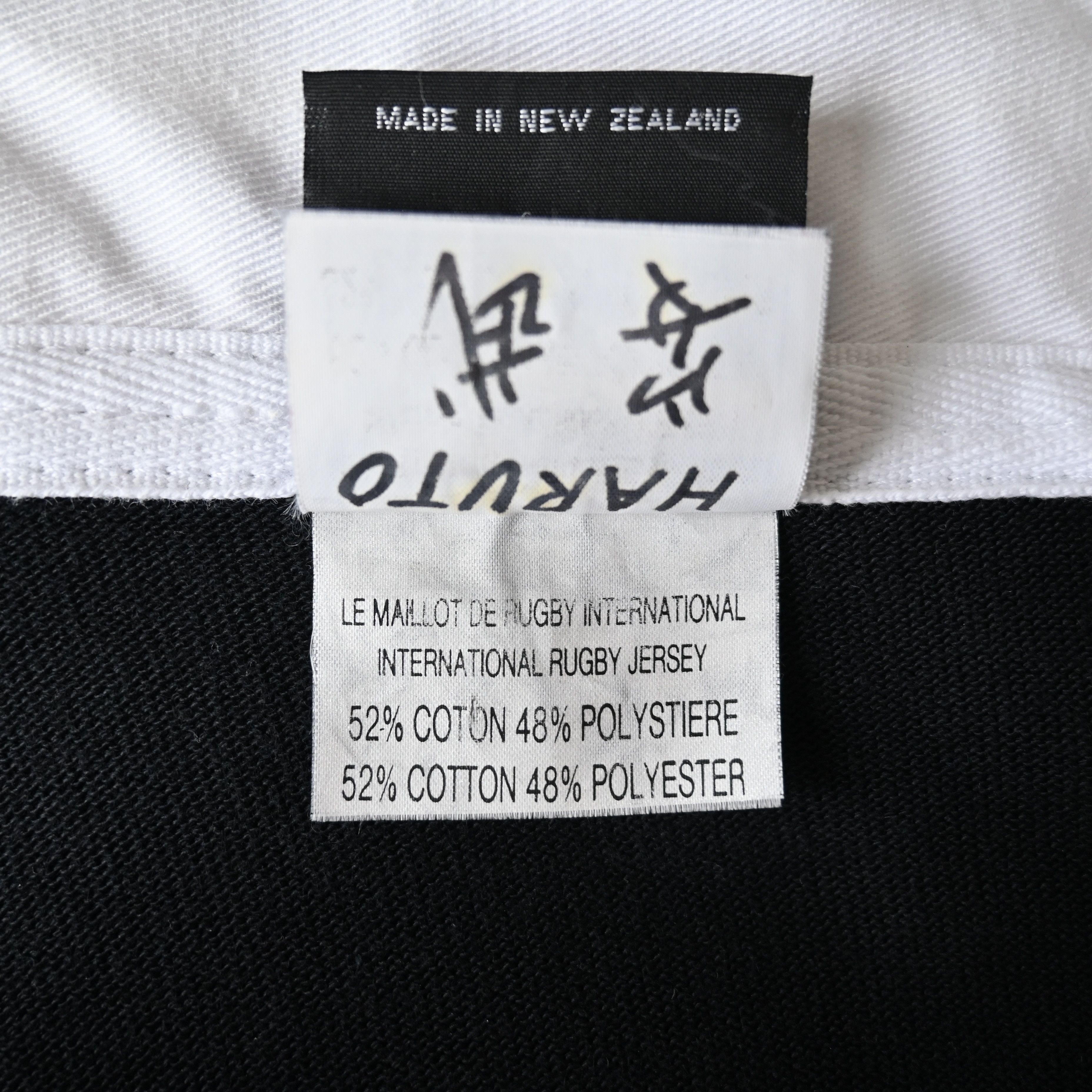 Canterbury of New Zealand VTG 1990-92 Canterbury x New Zealand All Blacks rugby shirt Size US M / EU 48-50 / 2 - 12 Thumbnail
