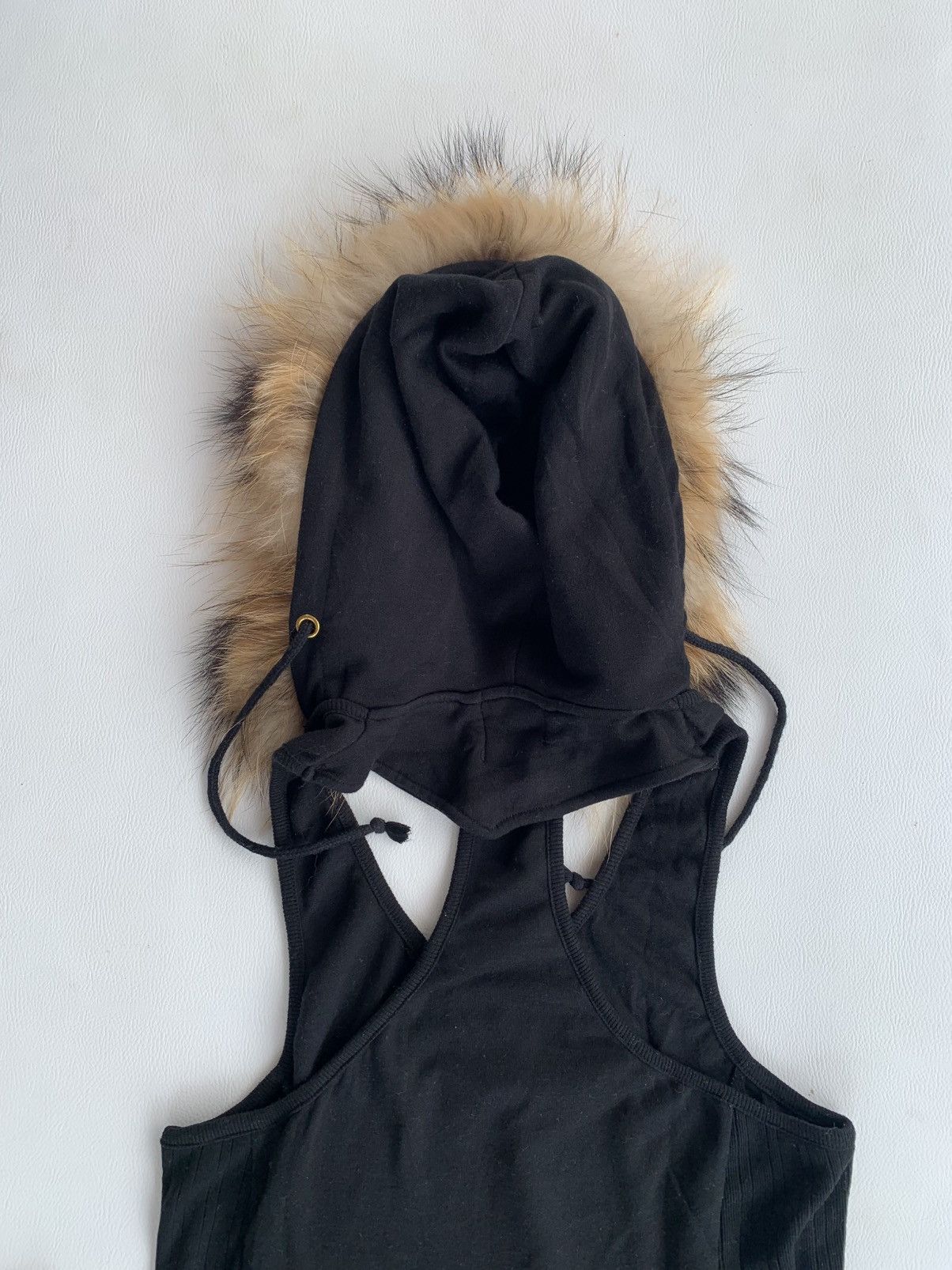Japanese Brand Crazy Galyge Sexy Tank Dress Fur Hoodie Japanese Brand Size L / US 10 / IT 46 - 8 Thumbnail