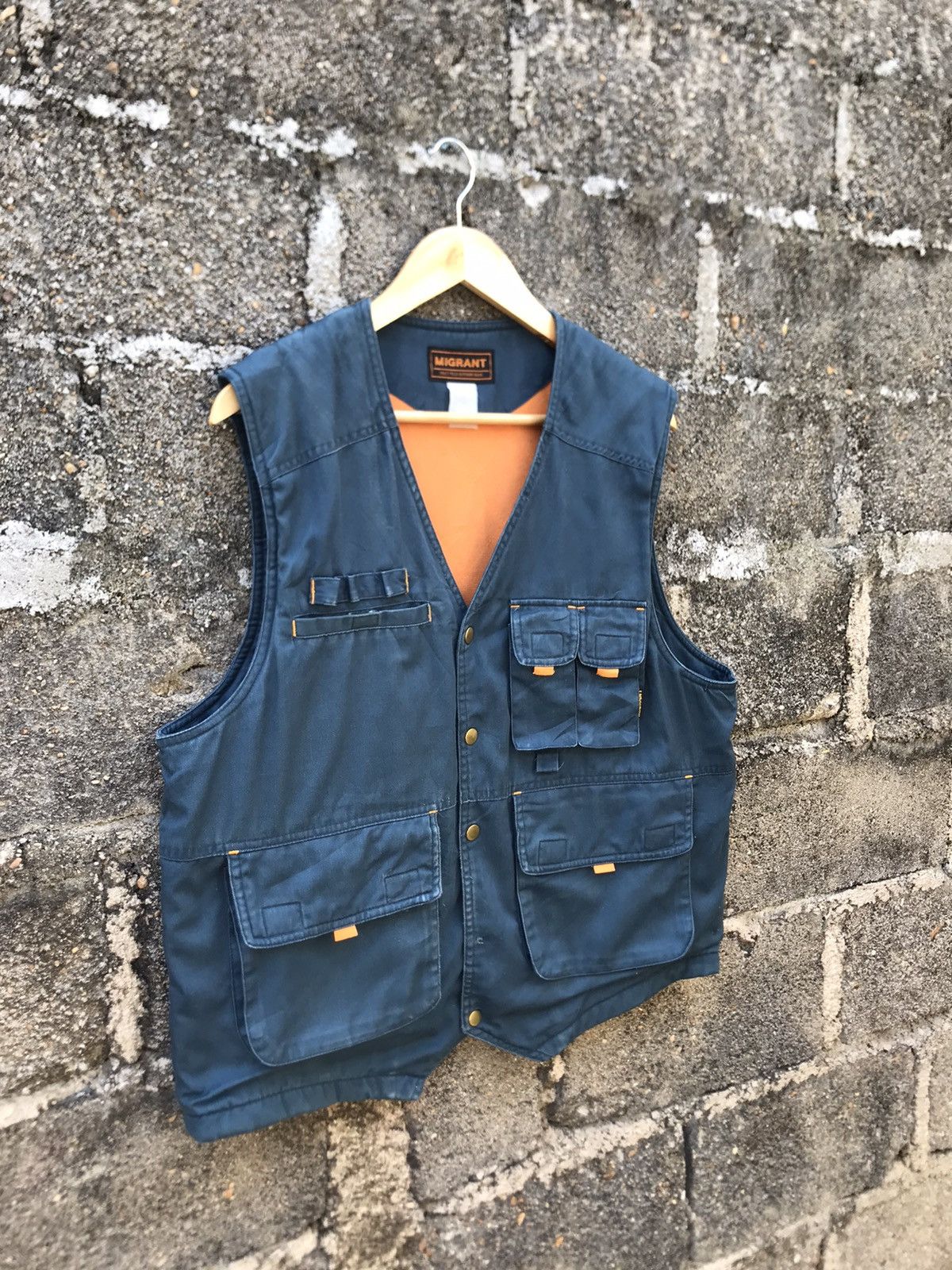 Vintage Vintage Migrant Multi Field Outdoor Gear Vest Size US L / EU 52-54 / 3 - 2 Thumbnail